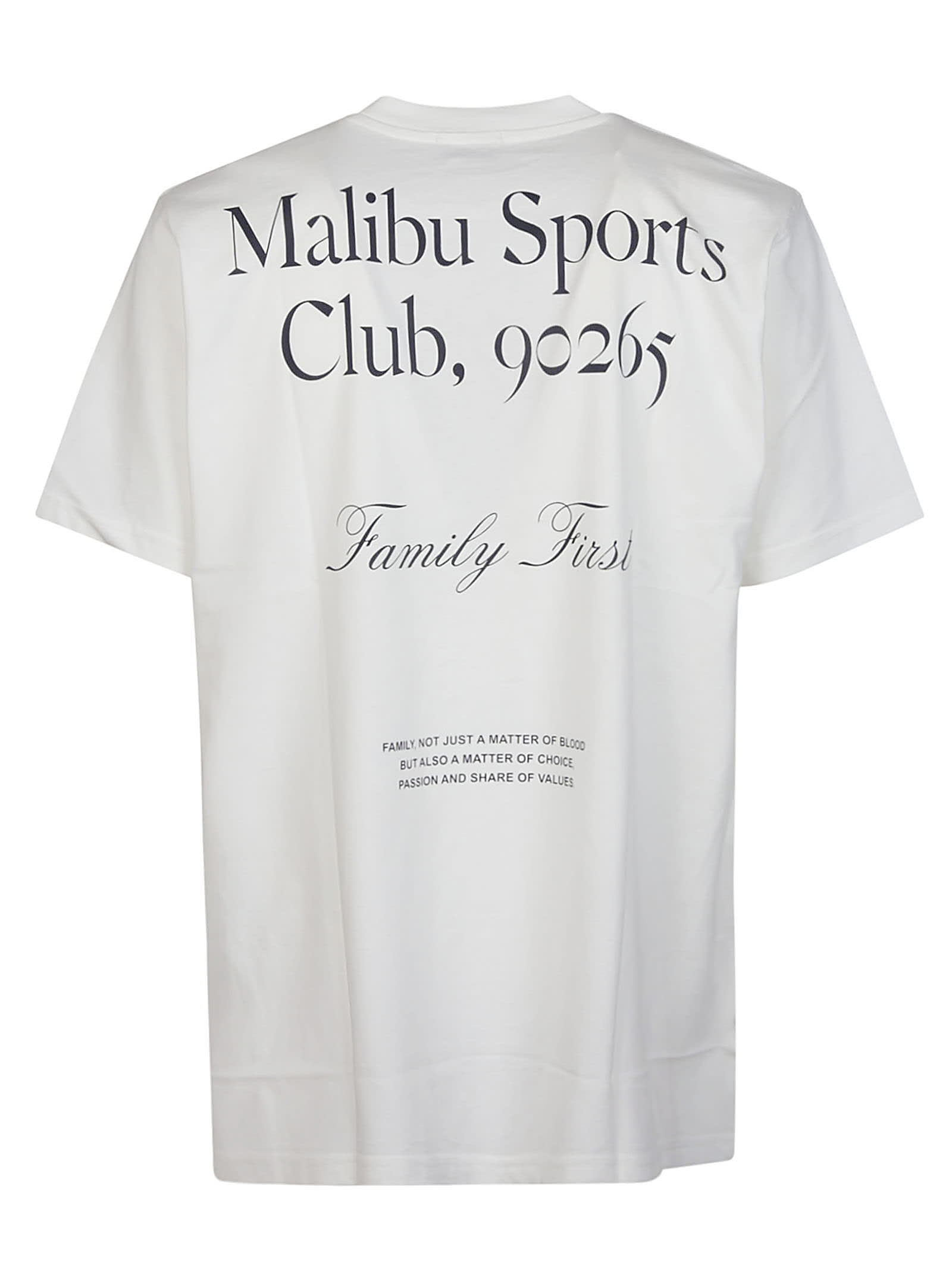 Shop Family First Milano Malibu T-shirt In White