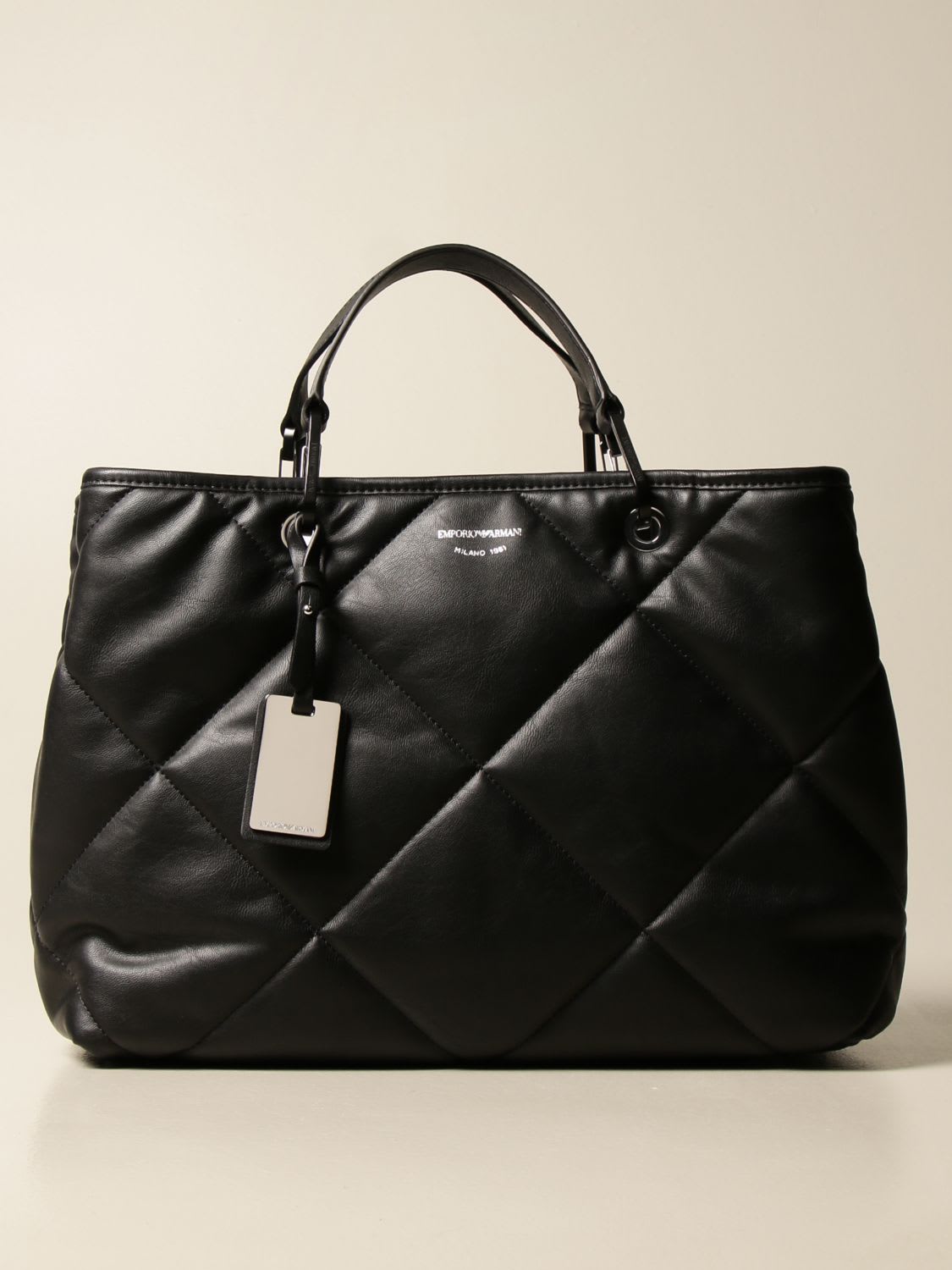 EMPORIO ARMANI BAG IN QUILTED LEATHER,Y3D206 Y272X 85262