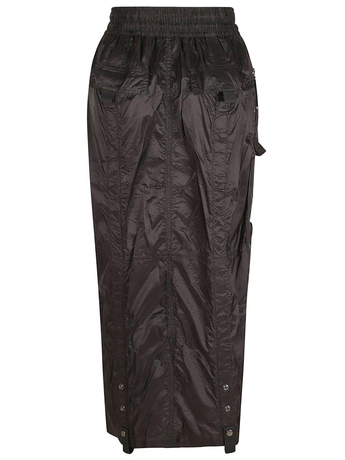 Shop Diesel O Crep Zipped Skirt In Non Definito