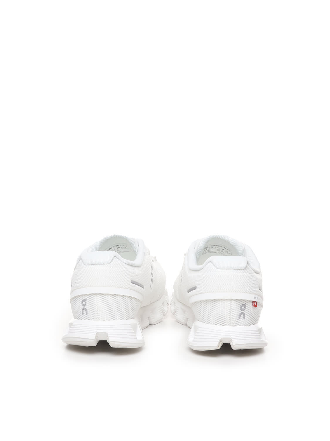 Shop On Cloud 5 Mesh Sneakers With Logo In White