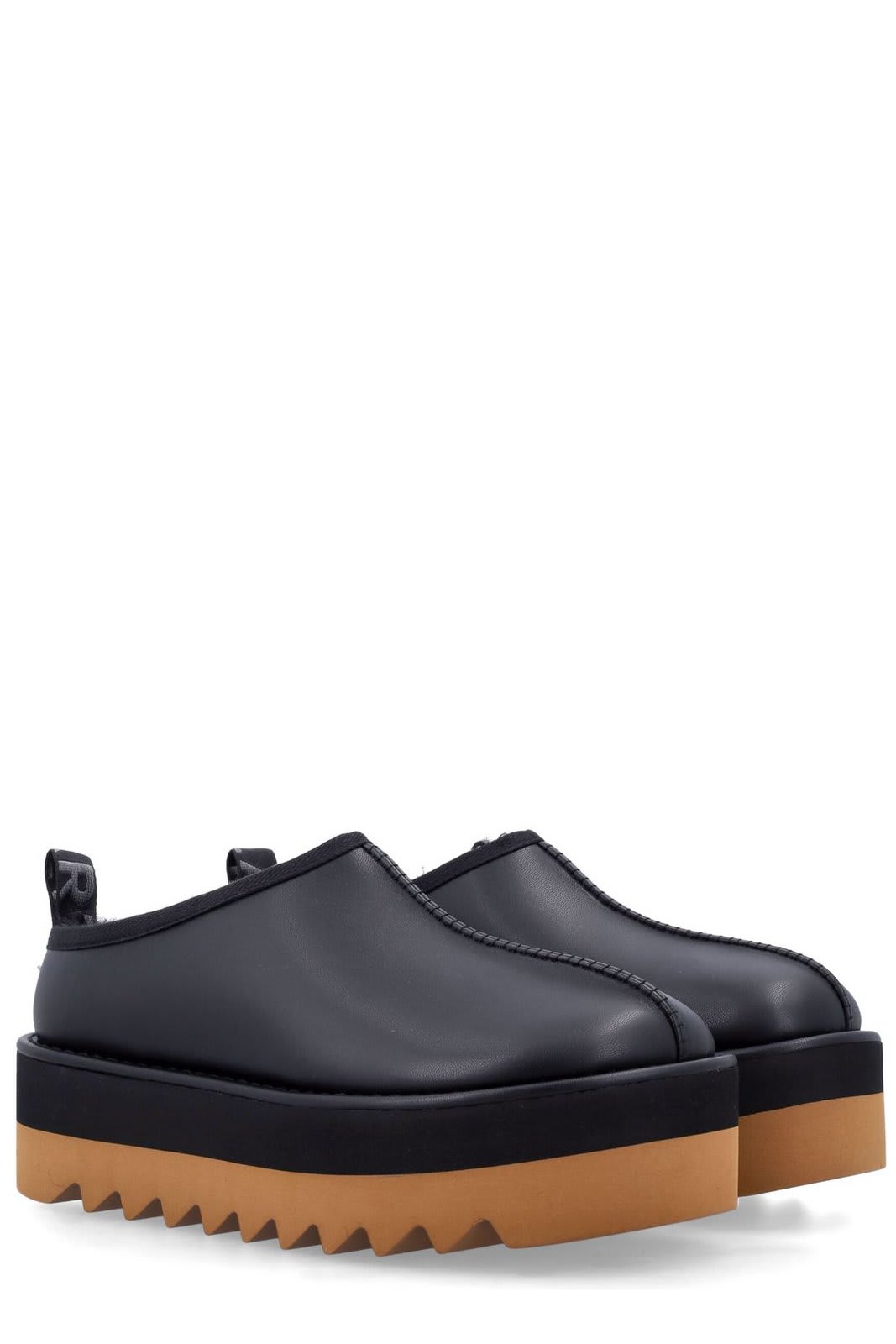 Shop Stella Mccartney Sneak-elyse Platform Shoes In Black