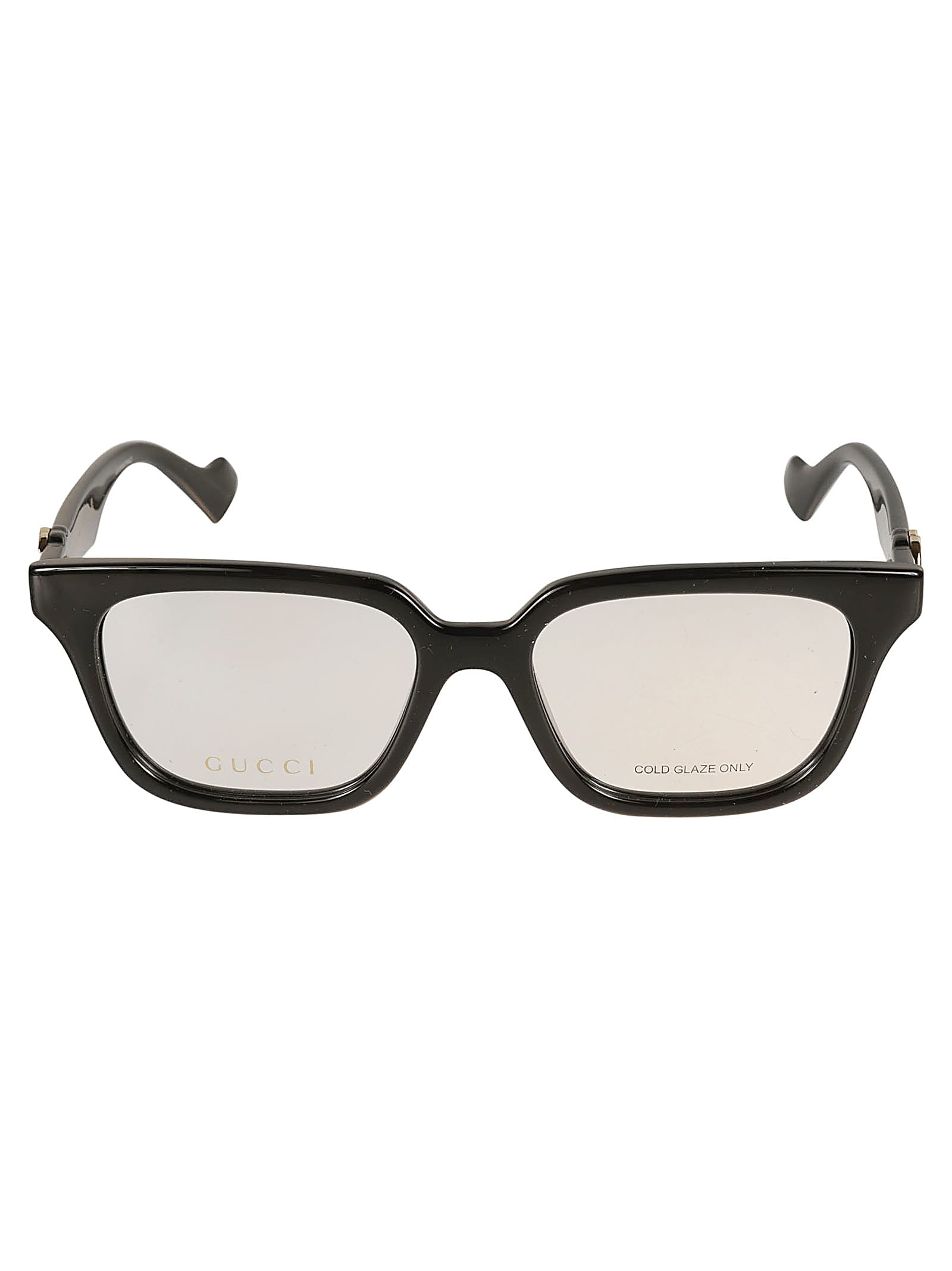 Gucci Square Logo Lens Frame In Black