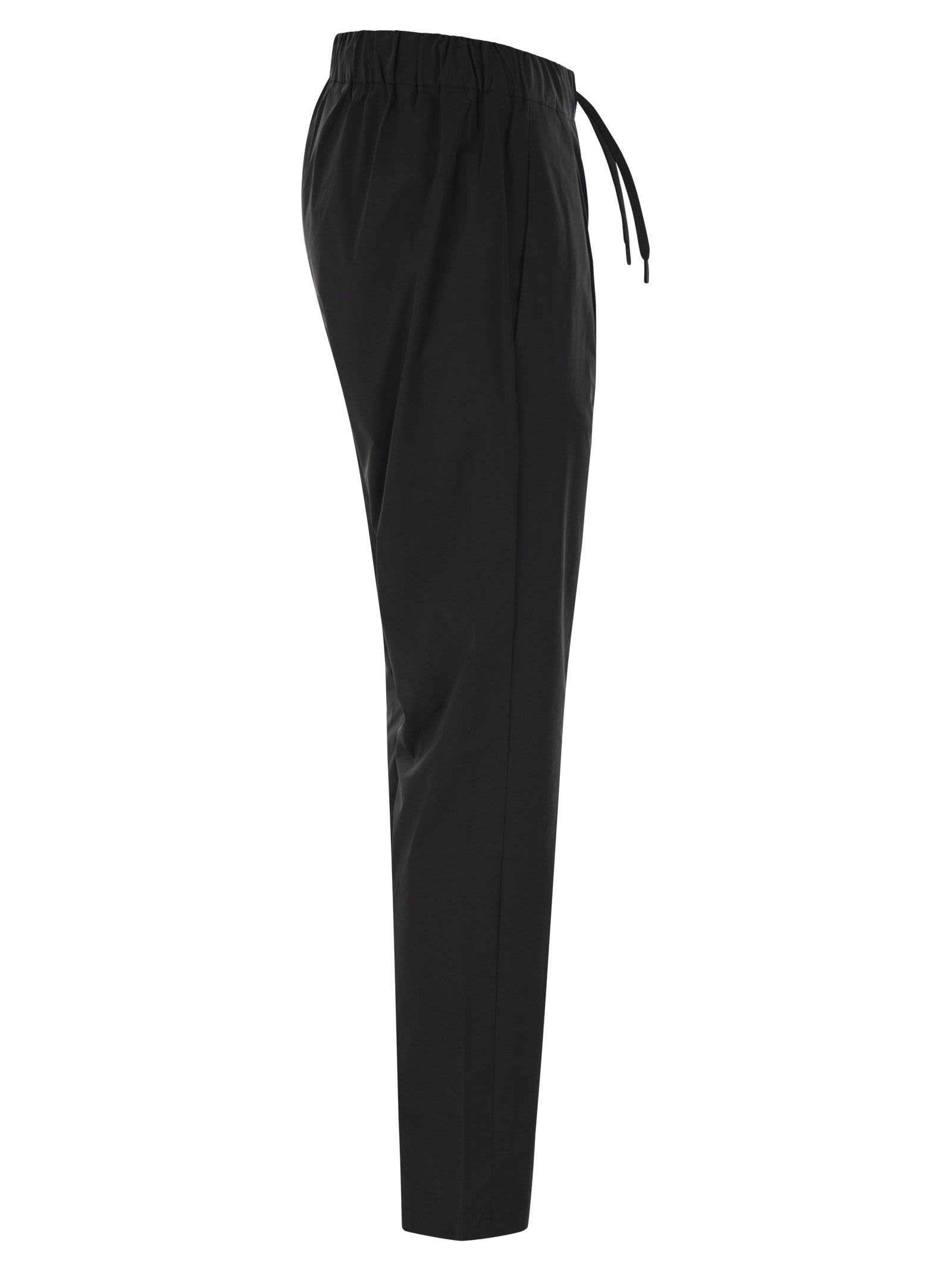 Herno Nylon Maestro Laminar Pant In Black