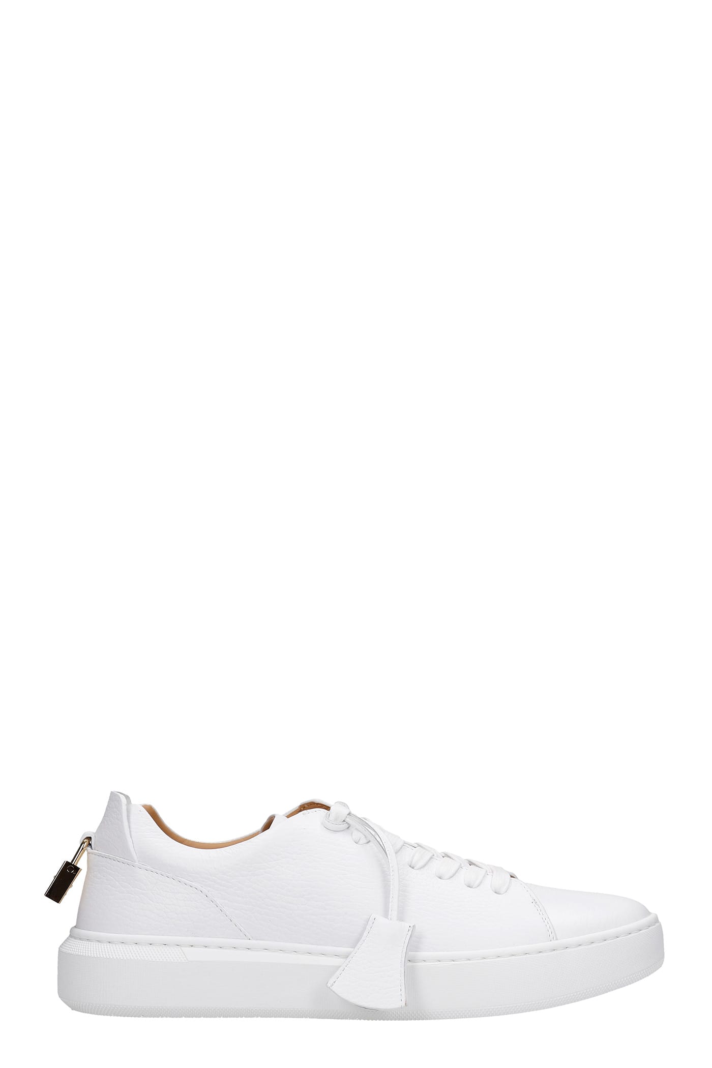 Buscemi Uno Sneakers In White Leather