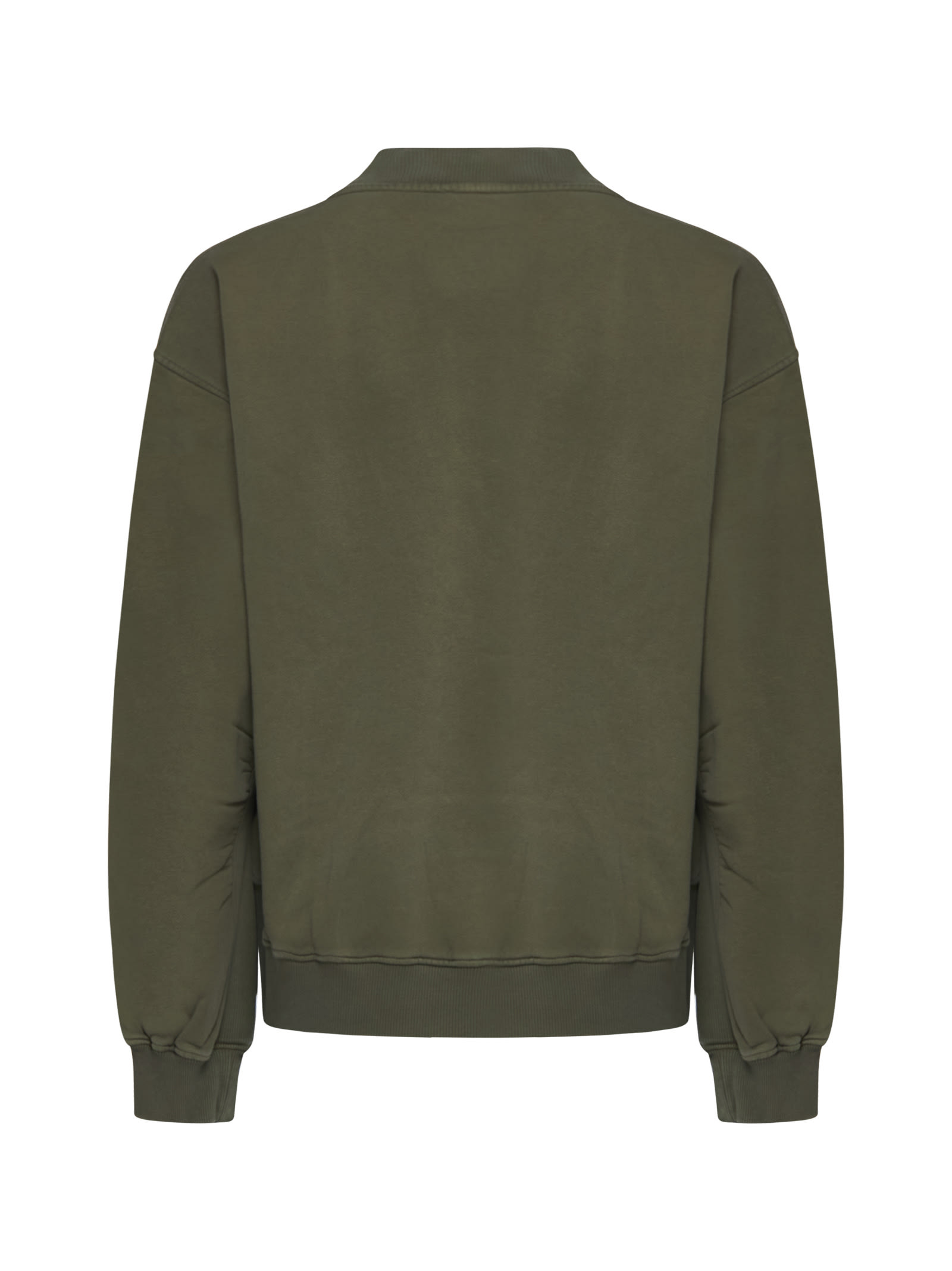 Shop Attico Sweater In Green Fade