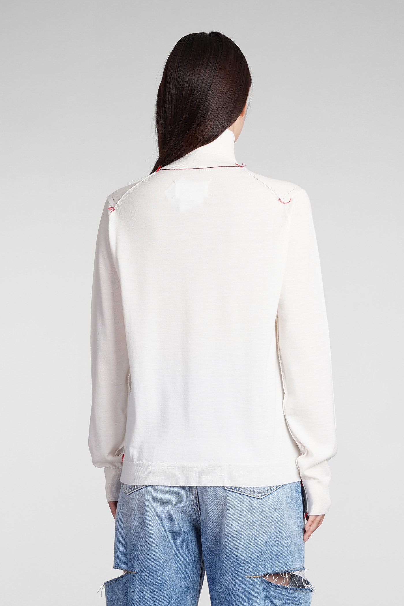 Maison Margiela Pullover Damen Farbe Weiss In White