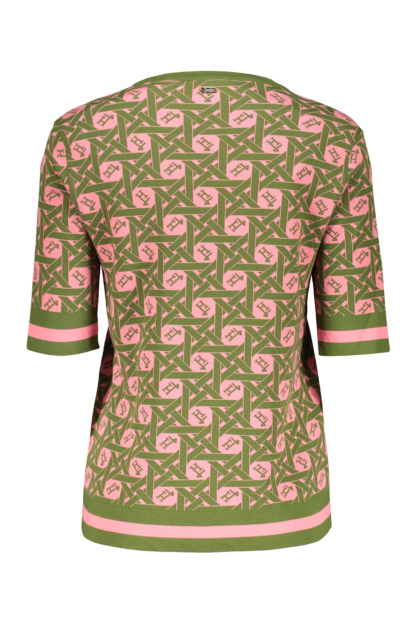 Herno Patterned-jacquard T-shirt