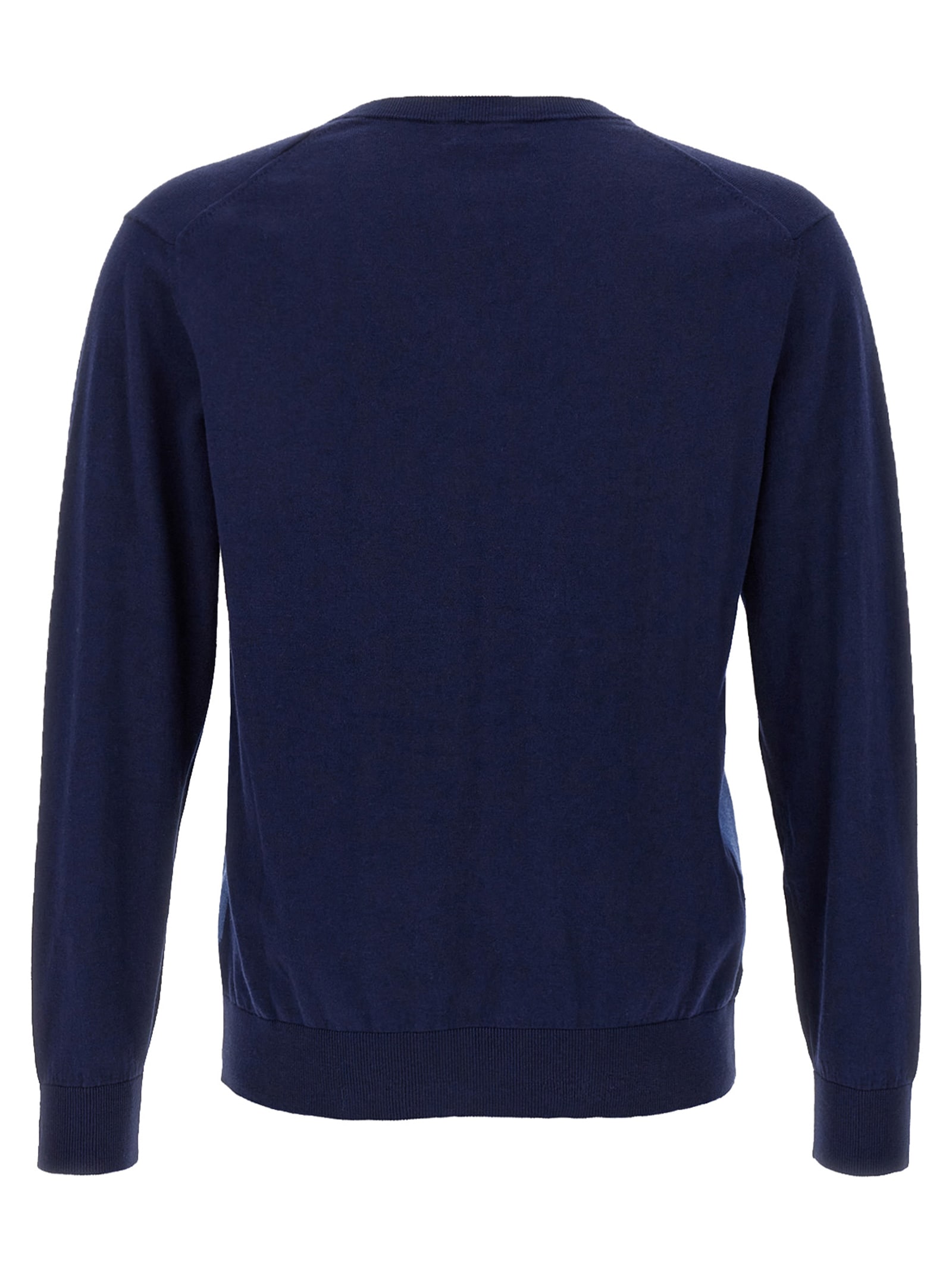 Ballantyne Argyle Sweater In Blue