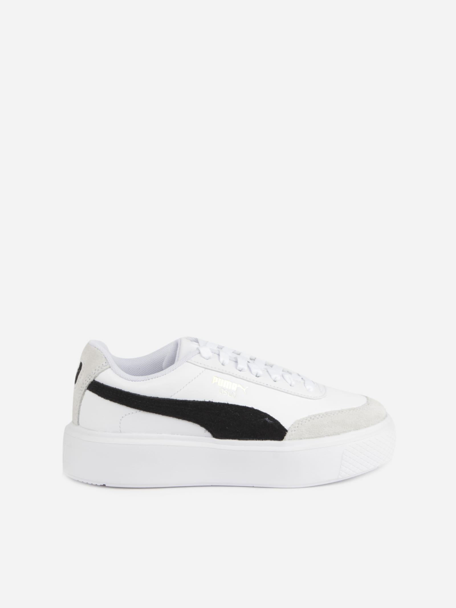 Puma Select Oslo Maja Archive Sneakers In Leather With Suede Inserts