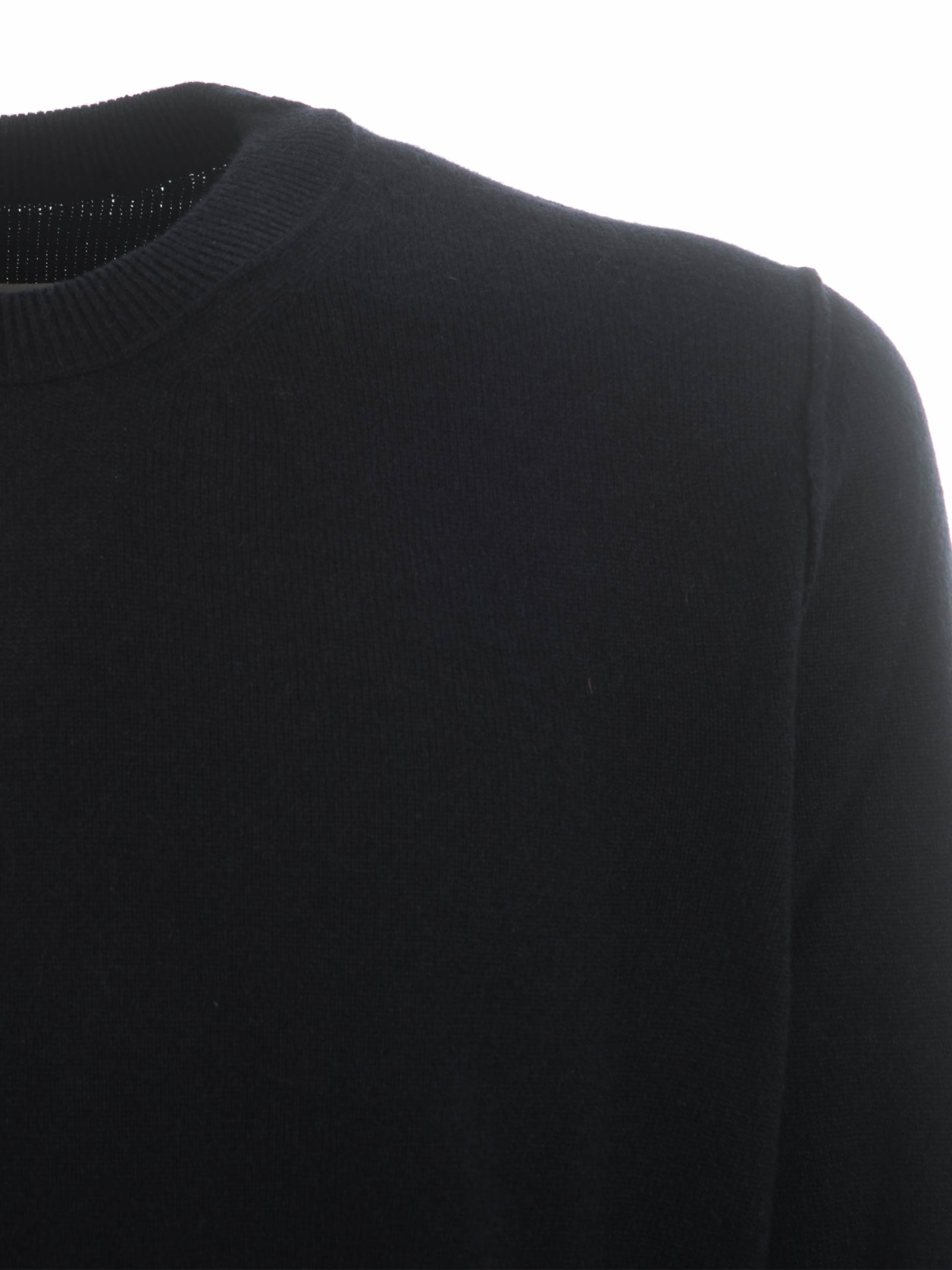Shop Maison Margiela Sweater  In Cashmere In Blu