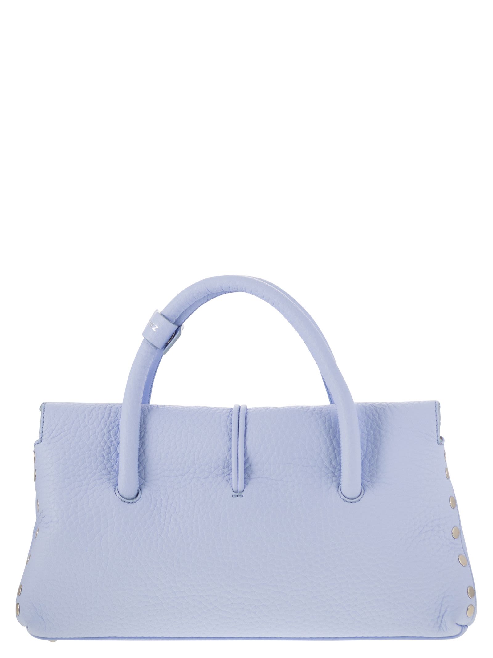 Zanellato Hand Shoulder Bag In Light Blue