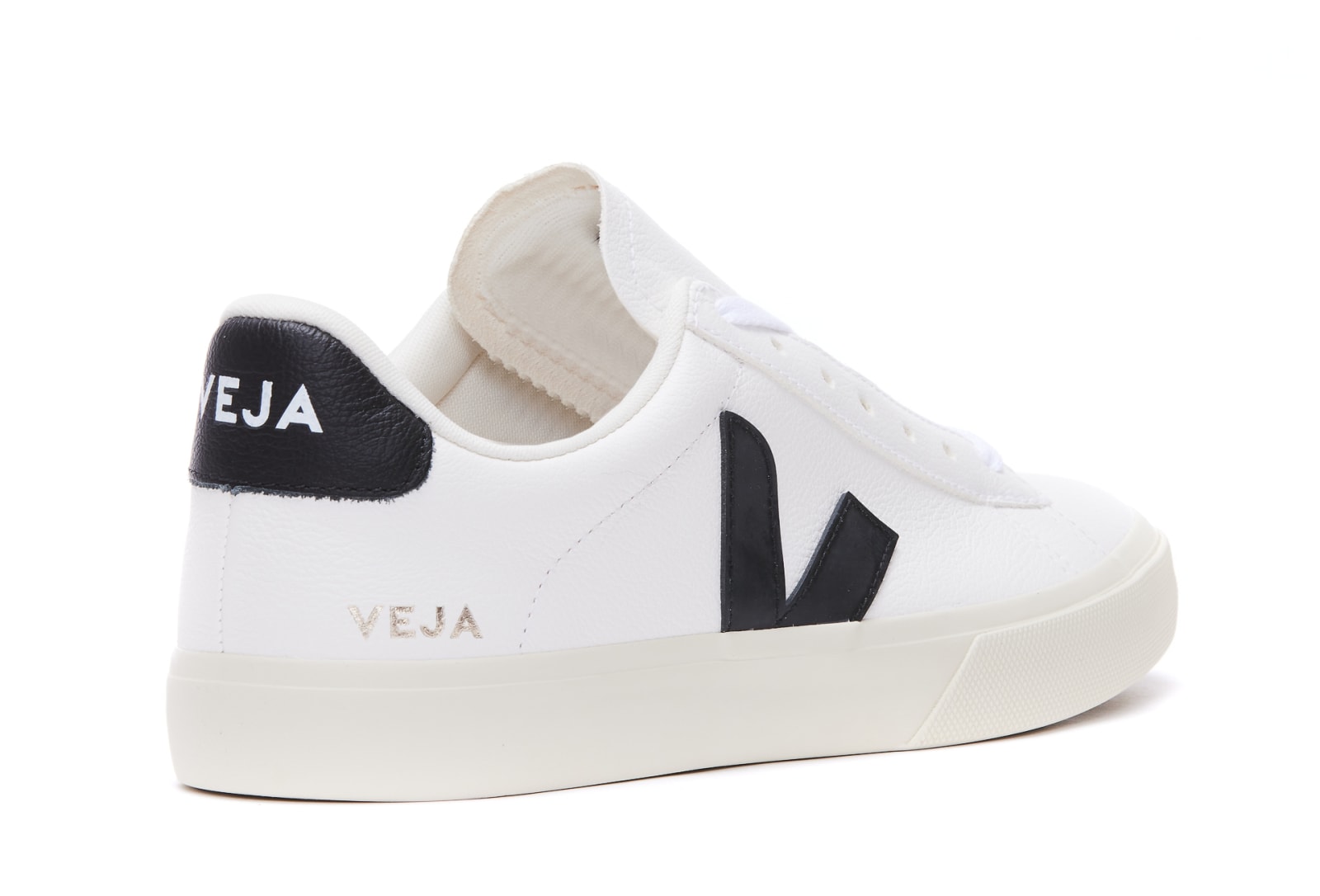 Shop Veja Campo Chromefree Sneakers In White