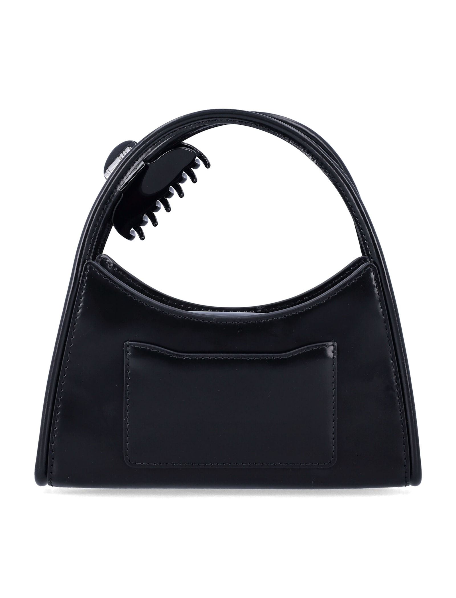 Marc Jacobs 'the Glam Claw Clip' Crossbody Bag In Black