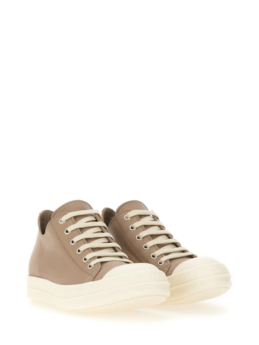 Rick Owens Lace-up Low-cut Casual Shoes In Multi