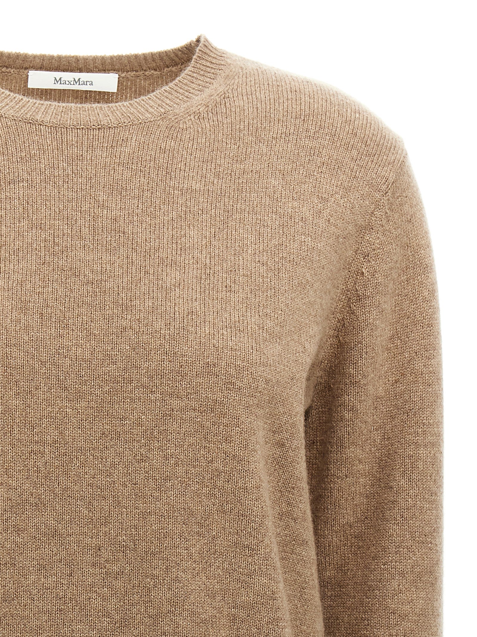 Shop Max Mara Viglio Sweater In Brown