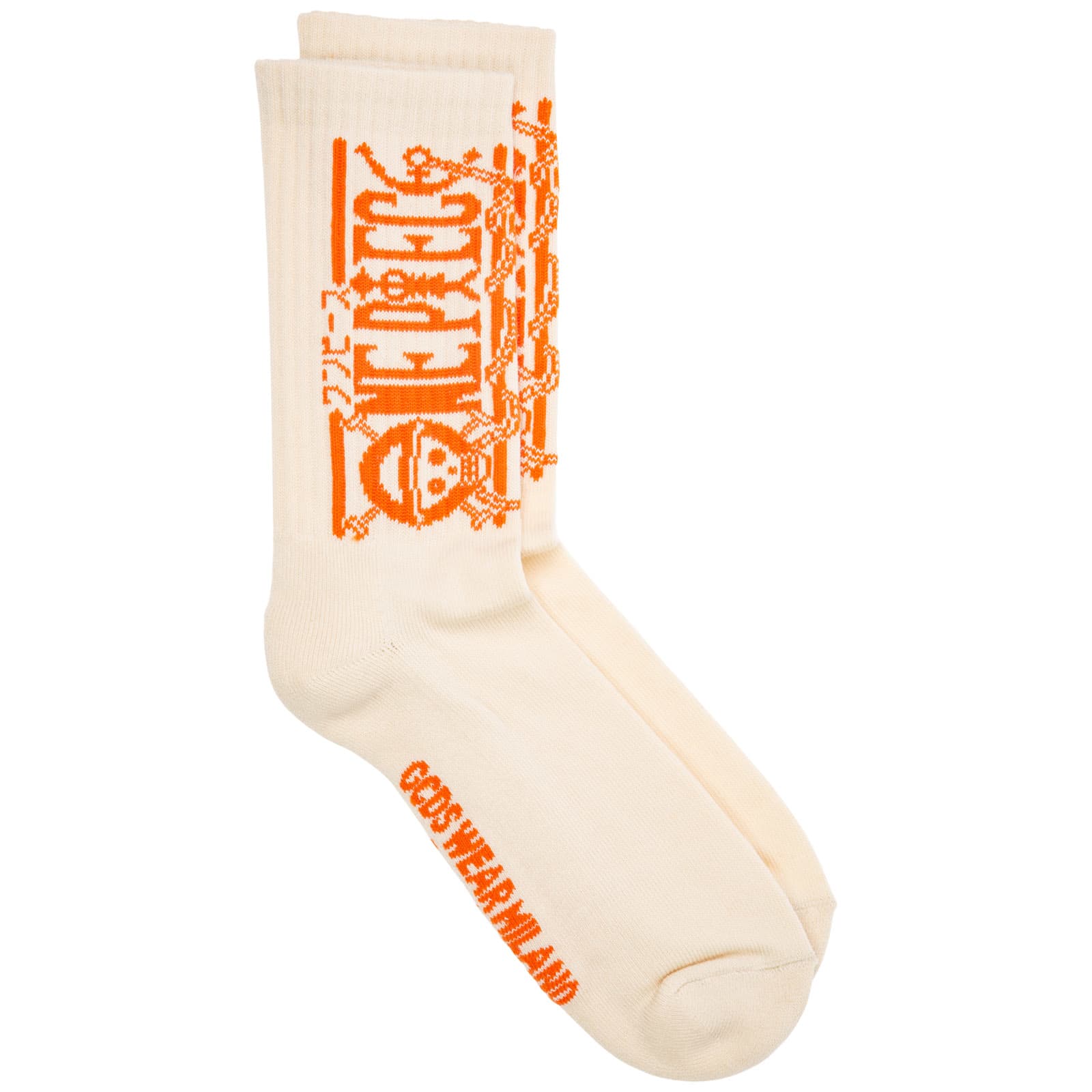 Gcds One Piece Logo Knee High Socks