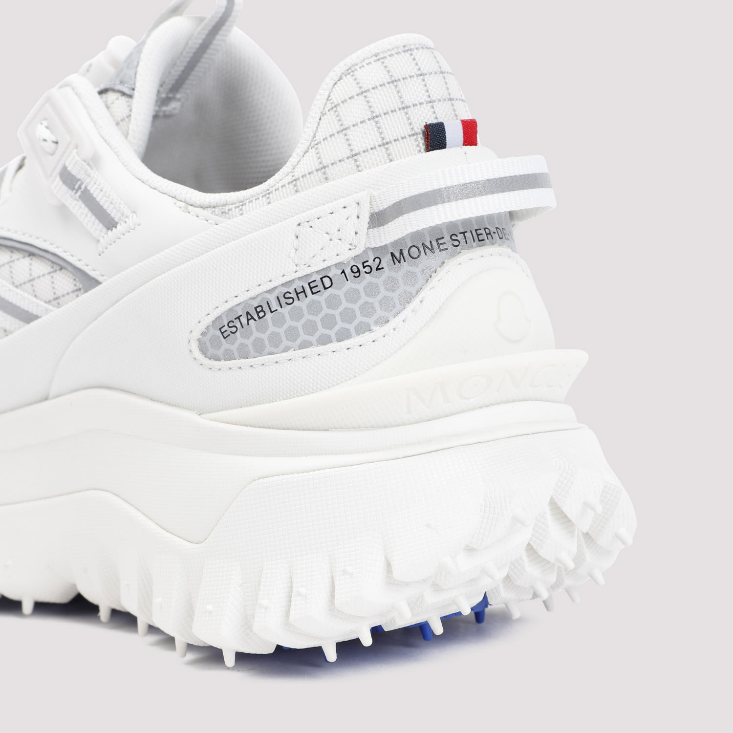 Shop Moncler Trailgrip Gtx Sneakers In White