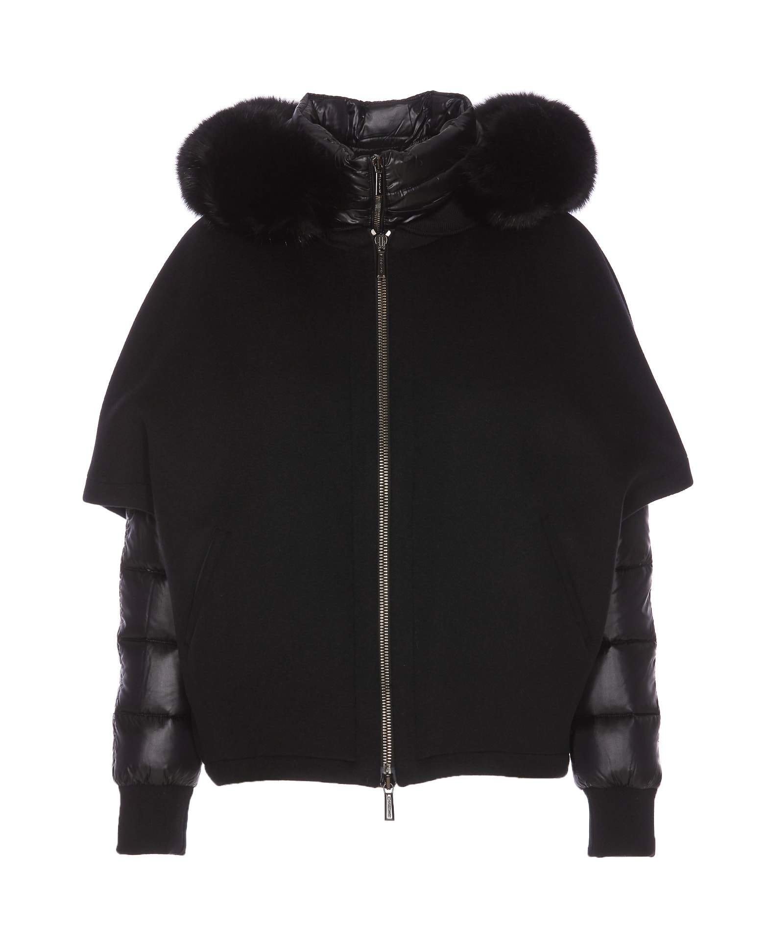 Shop Moorer Pegaso Down Jacket In Black