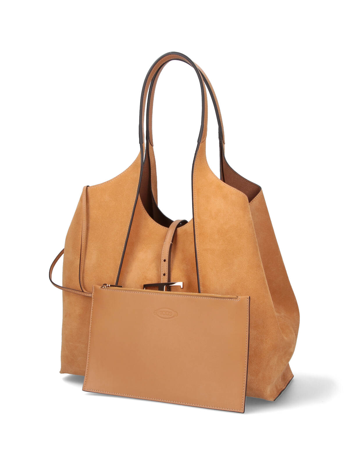 Tod's Medium Tote Bag T Timeless In Brown