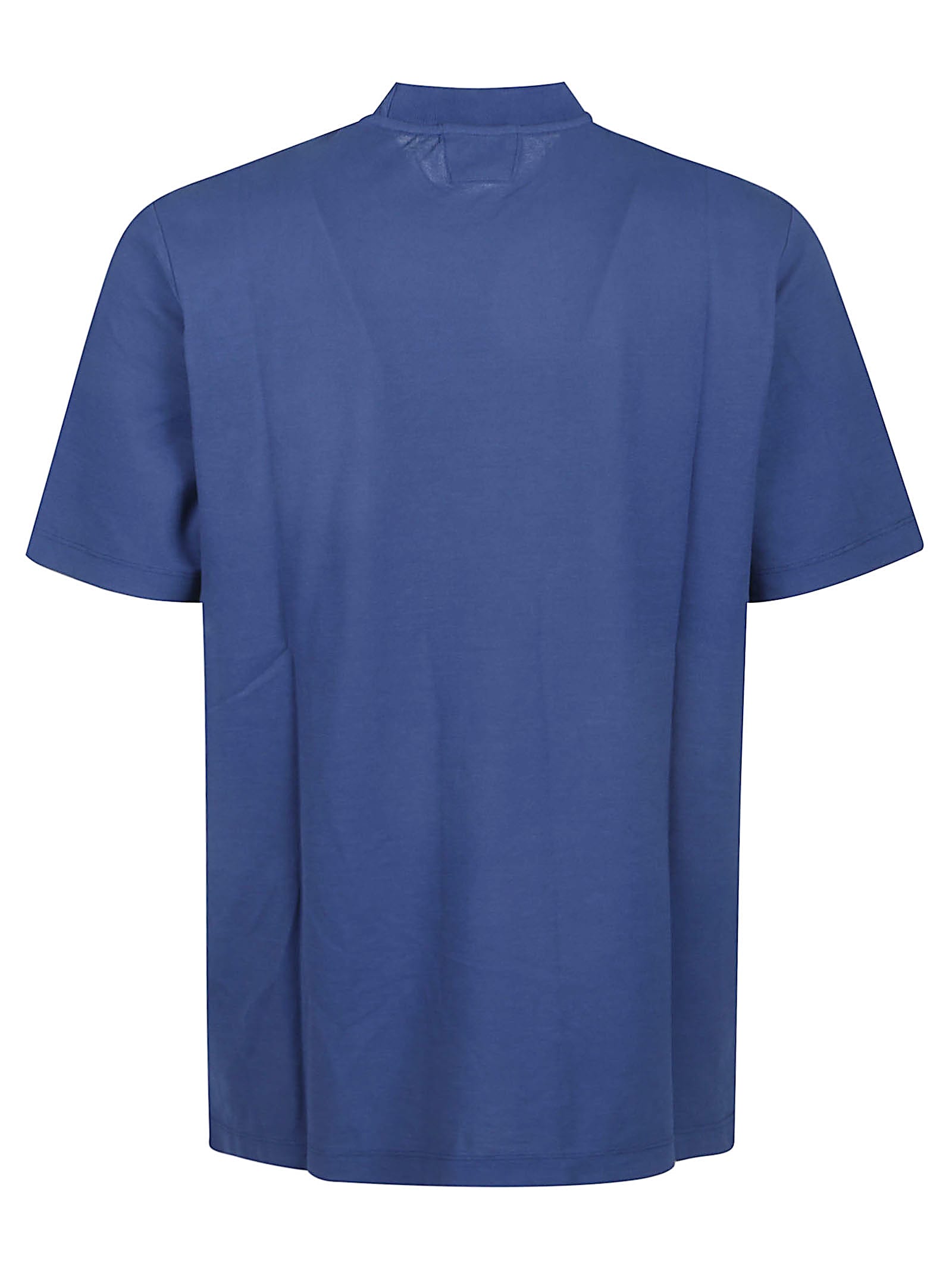 C.p. Company Logo T-shirt In Blue