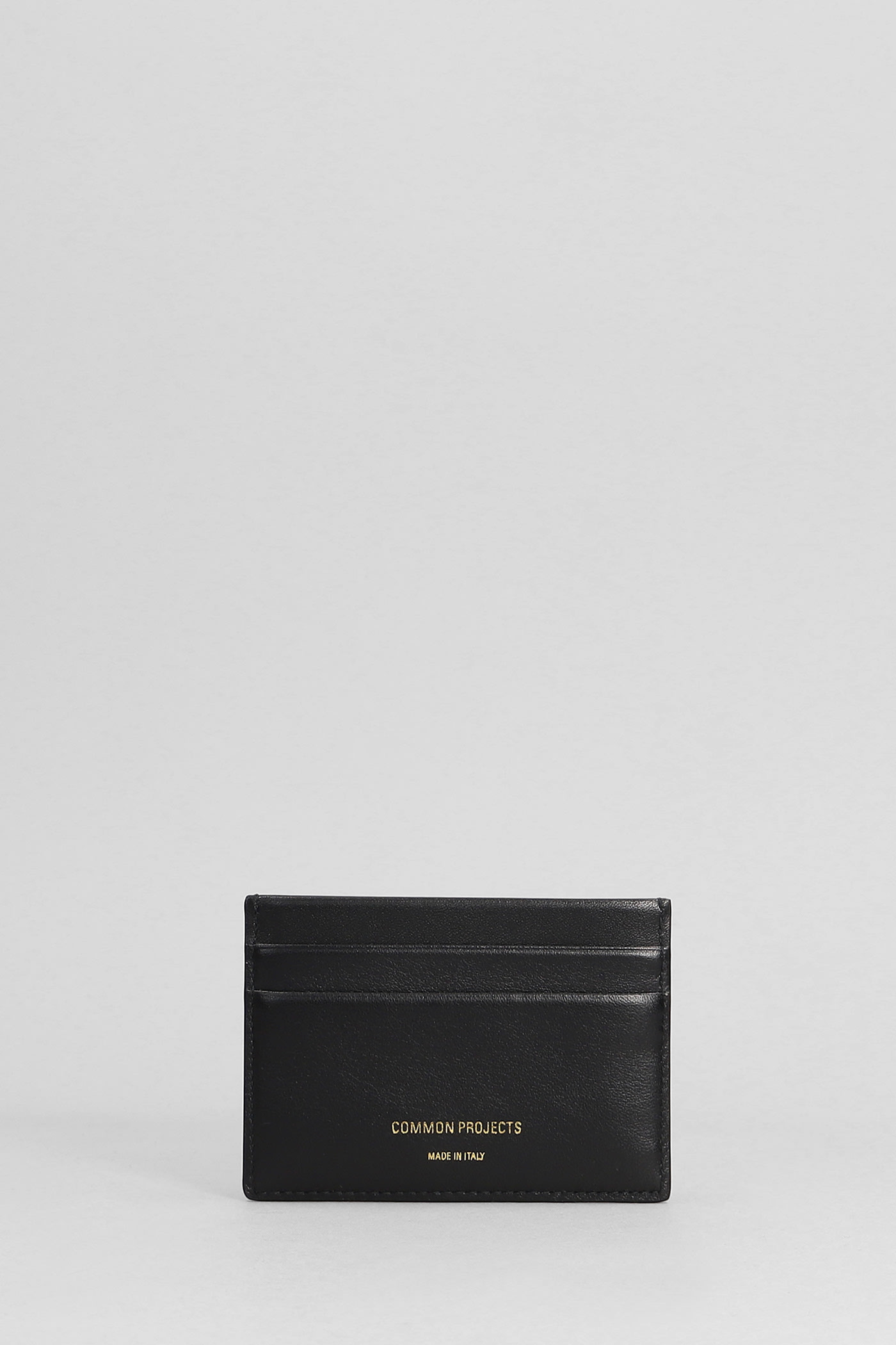 Shop Common Projects Wallet In Black Leather