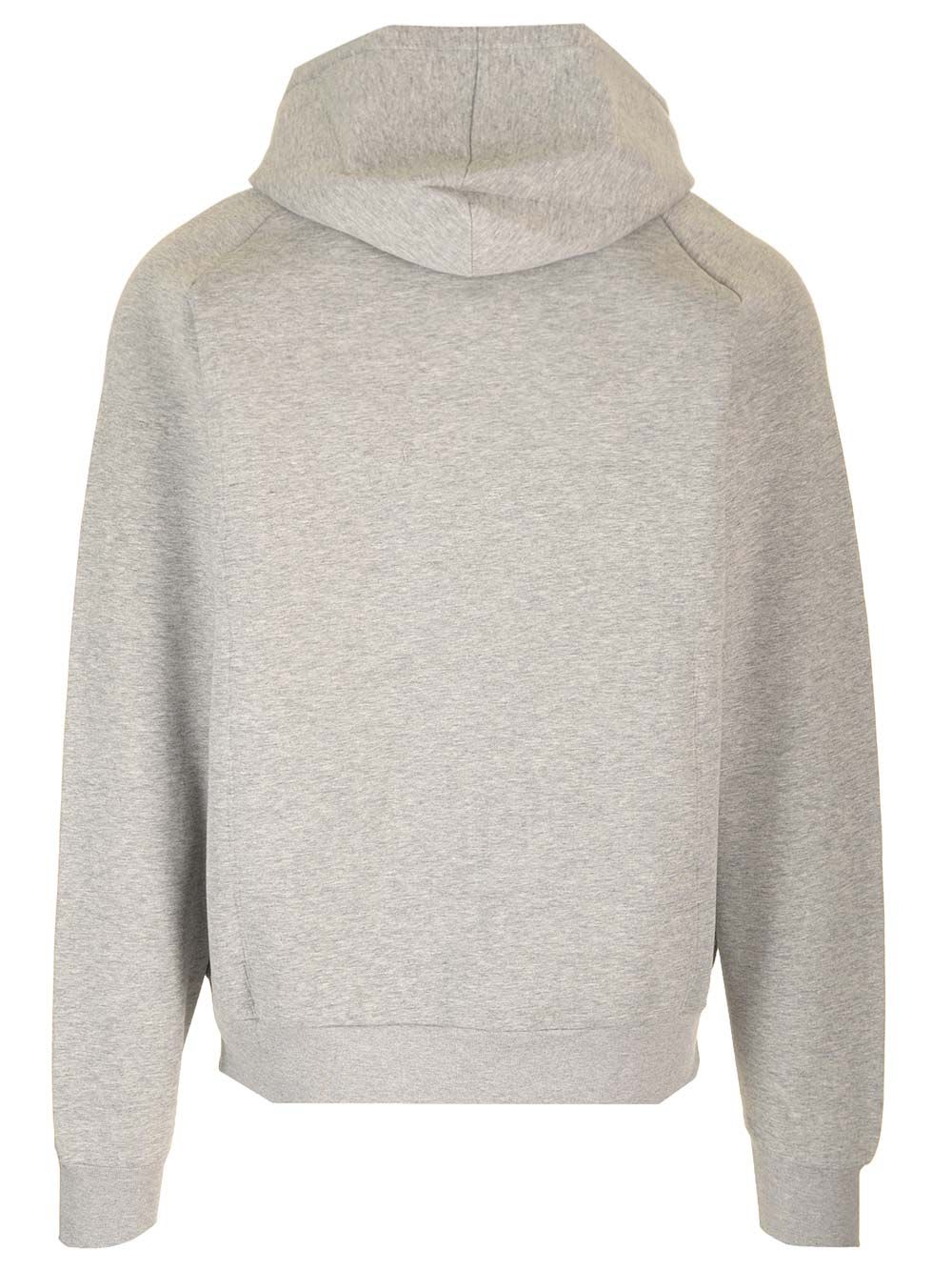 Shop Autry Hoodie In Light Grey