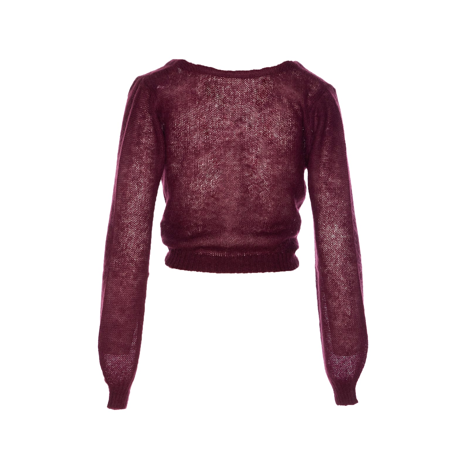 Twinset Jean Noir Avec Ceinture Et Grande Boucle In Burgundy