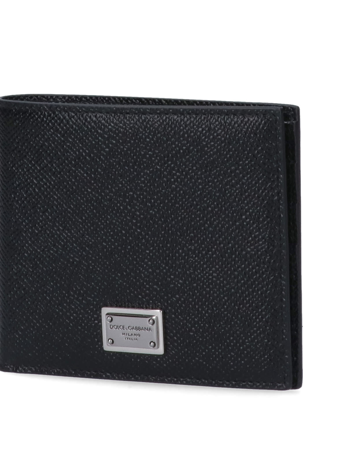 Shop Dolce & Gabbana Bi-fold Wallet Dauphine In Black