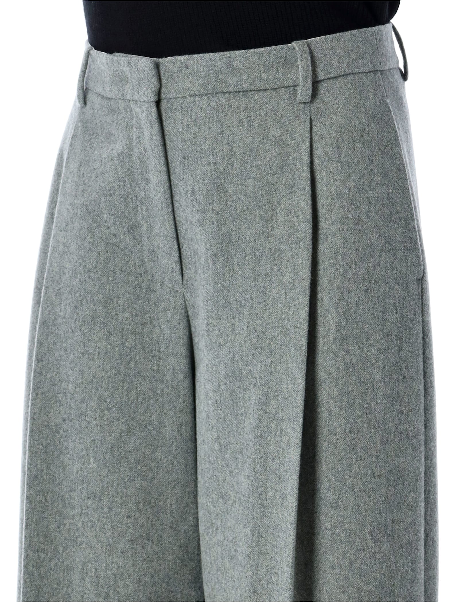 Shop The Garment Mille Pants In Grey Melange