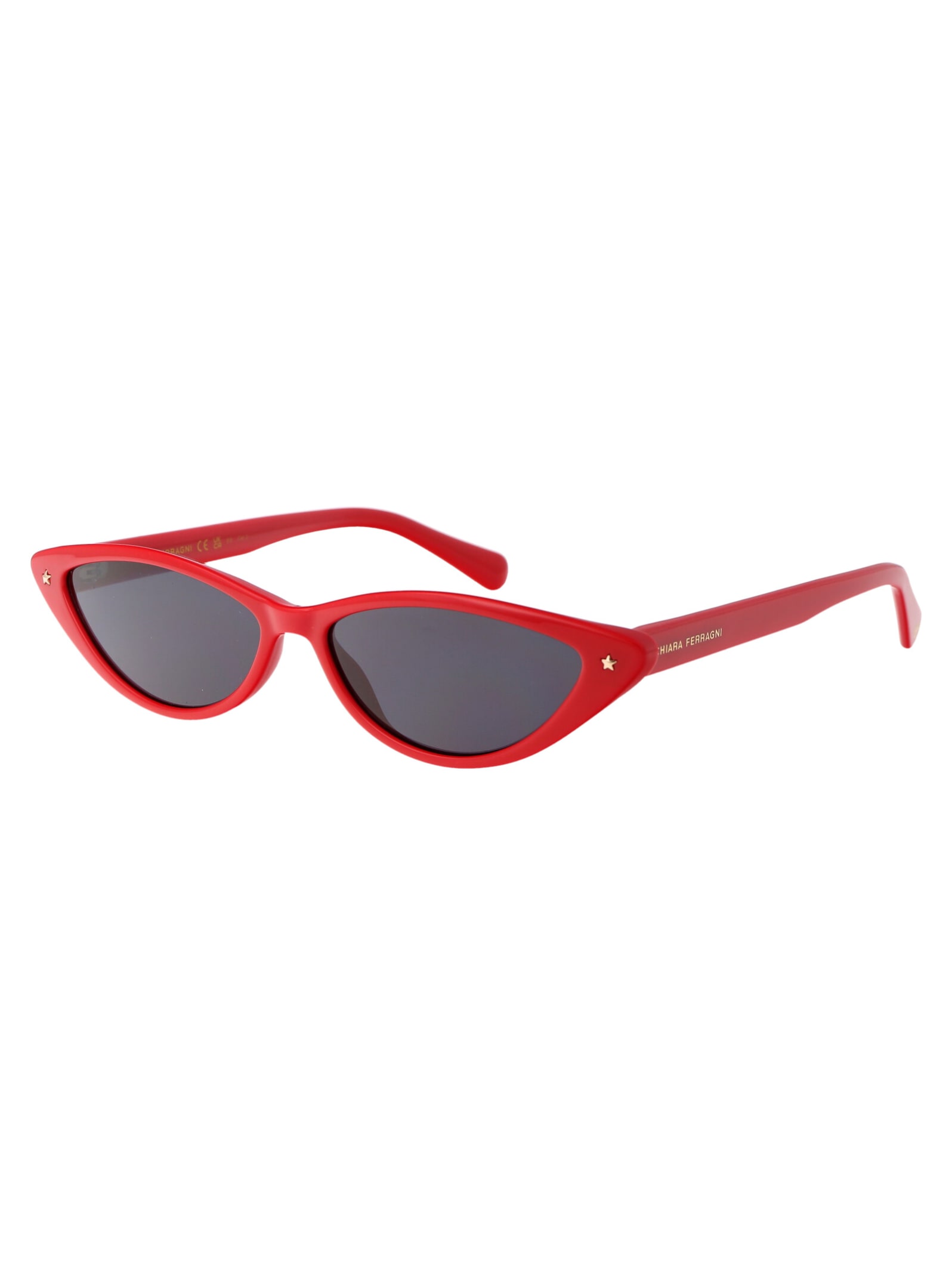 Shop Chiara Ferragni Cf 7033/s Sunglasses In C9air Red