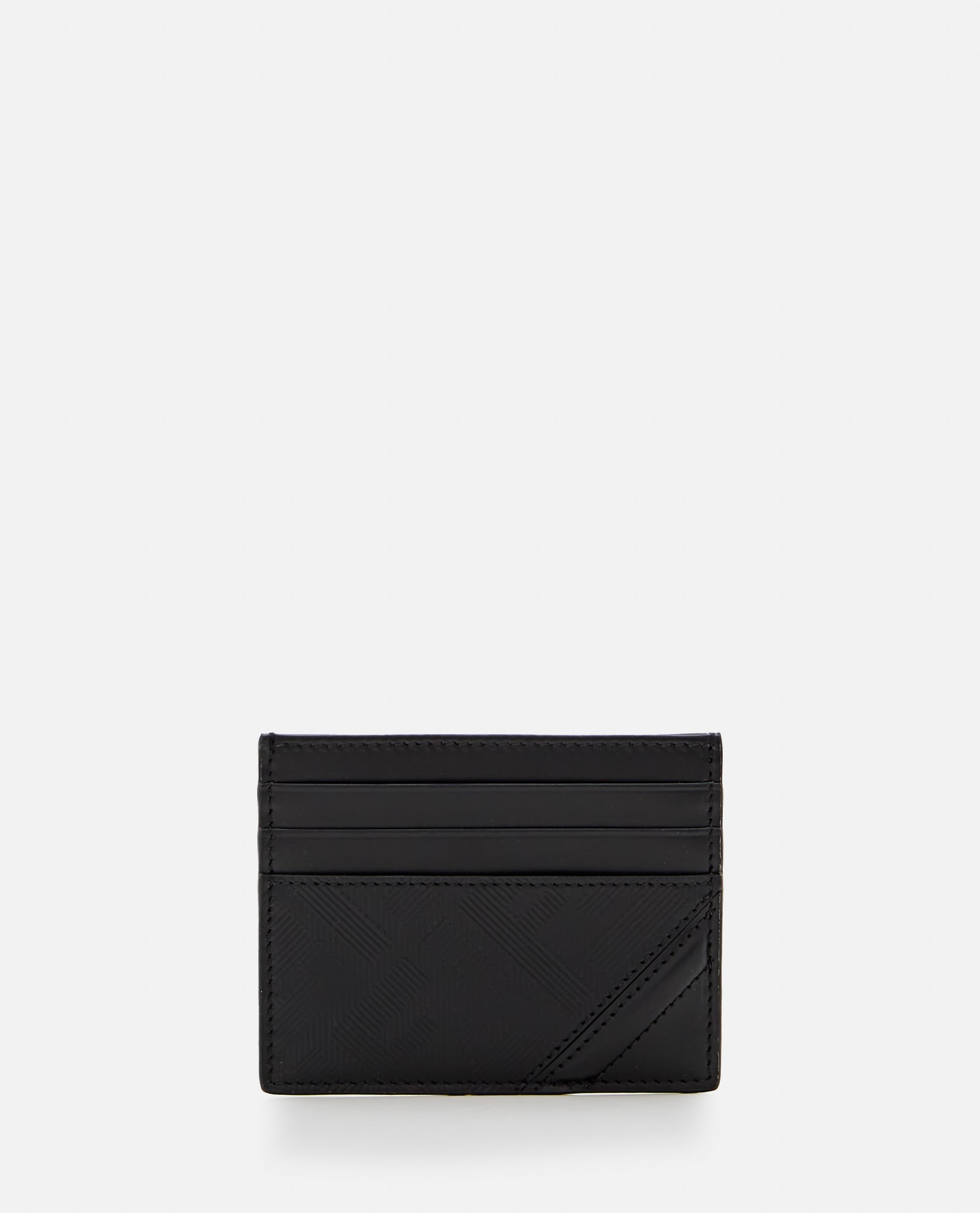Shop Fendi Diagonal  Cardholder In Black