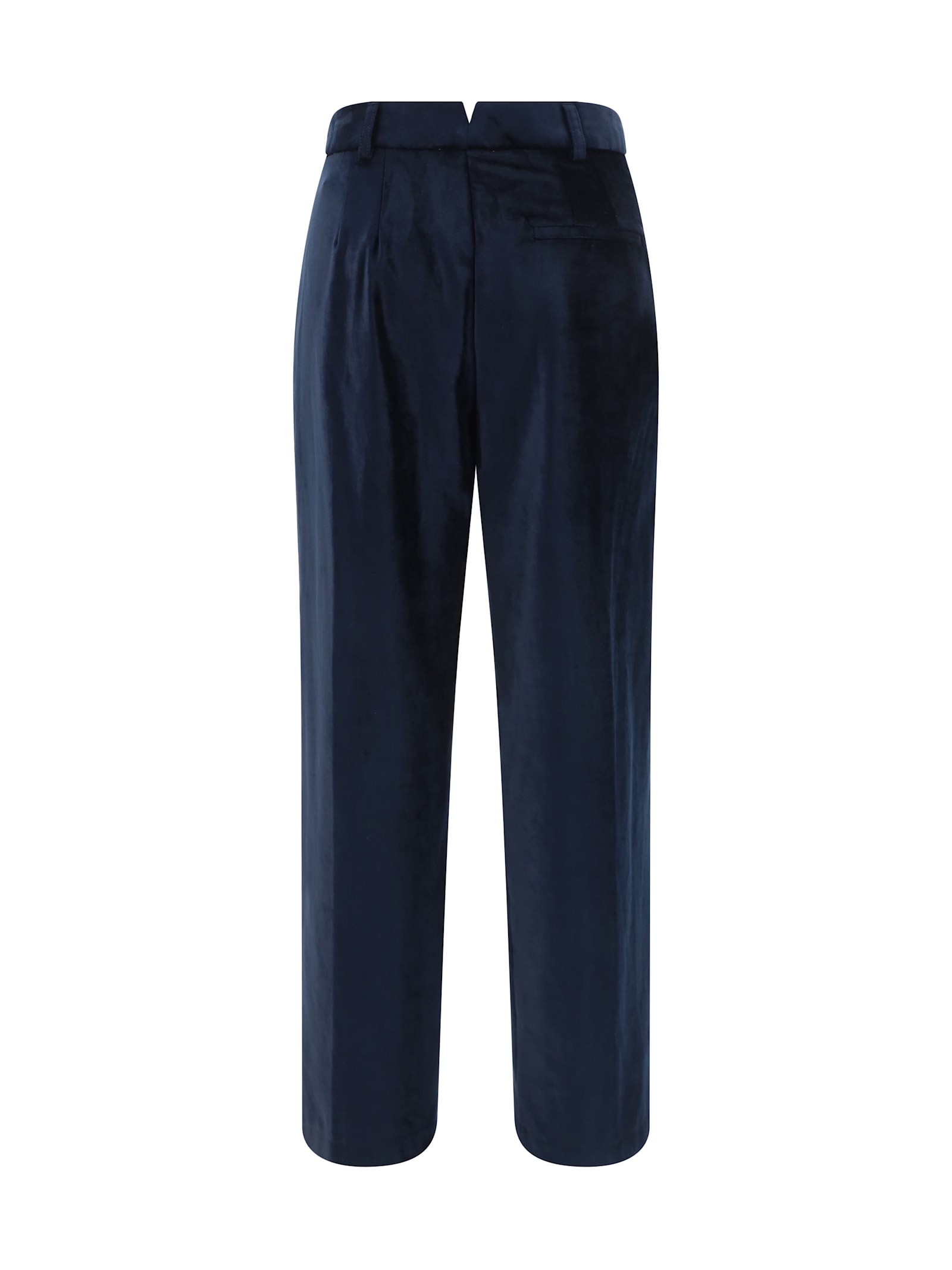 Shop Forte Forte Pants In Blue