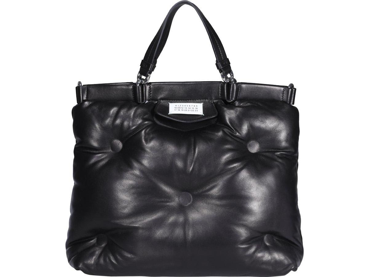 Shop Maison Margiela Glam Slam Tote Bag In Black