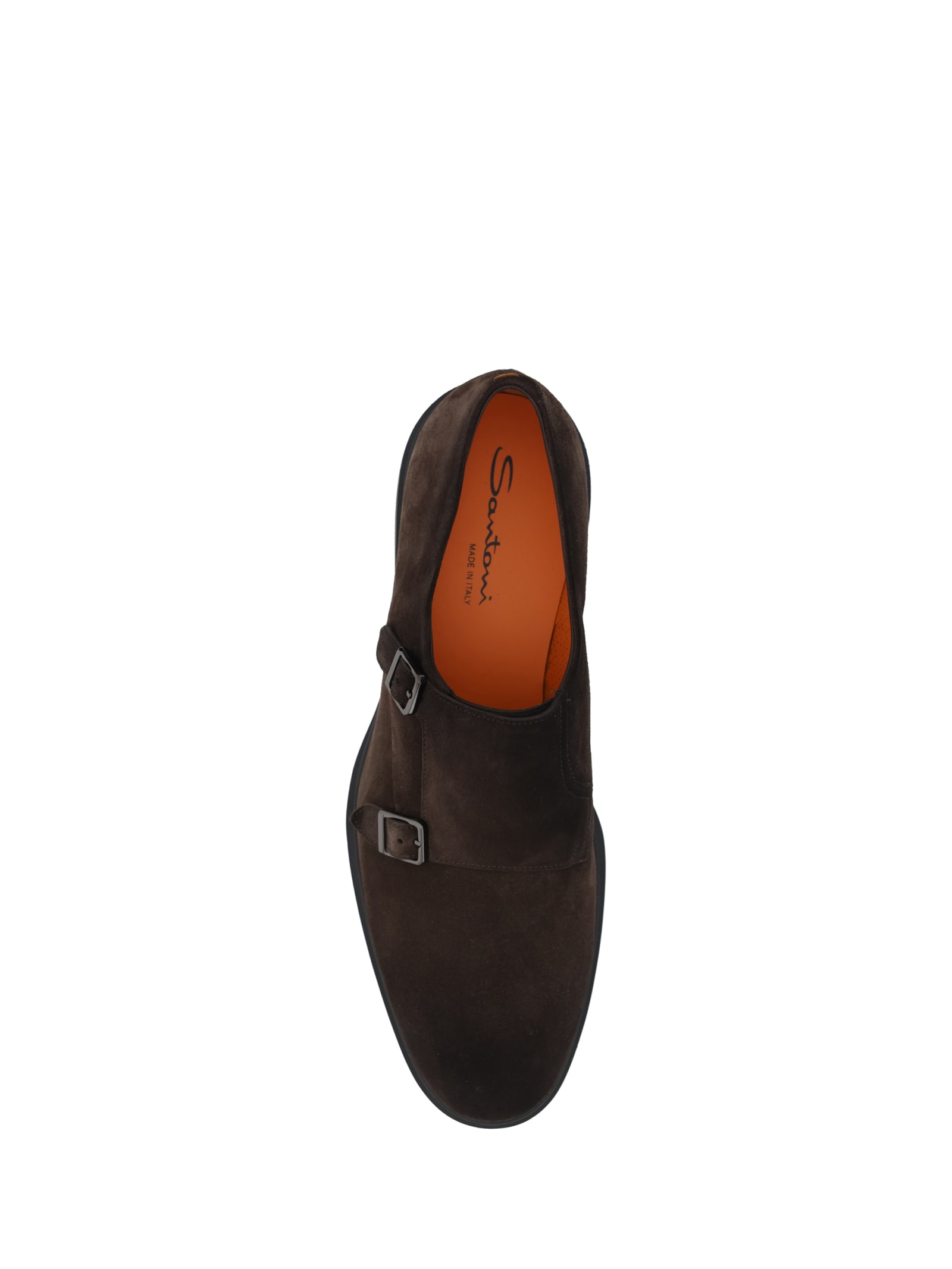 Shop Santoni Loafers In Brown