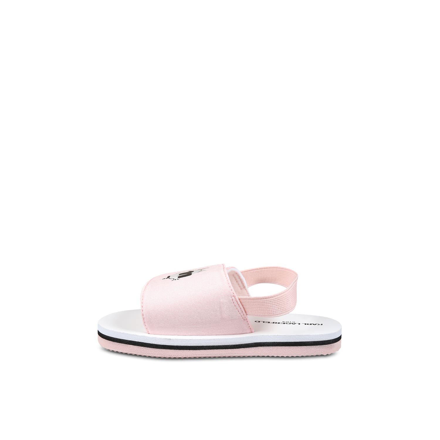 KARL LAGERFELD PINK SANDALS FOR GIRL WITH CHOUPETTE