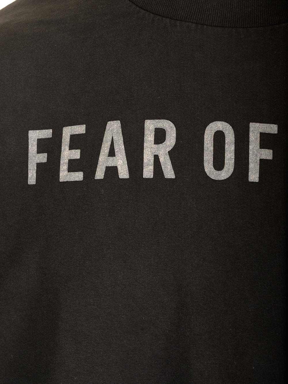 Shop Fear Of God T-shirt In Black