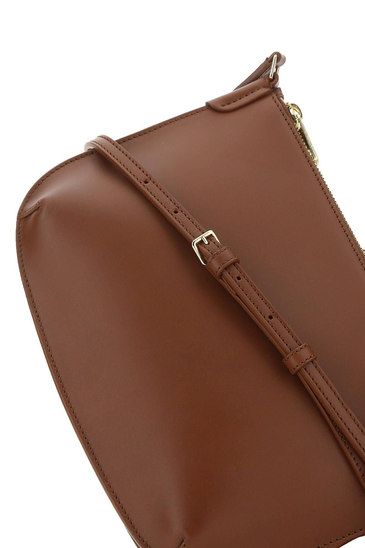Shop Apc Brown Leather Sarah Crossbody Bag