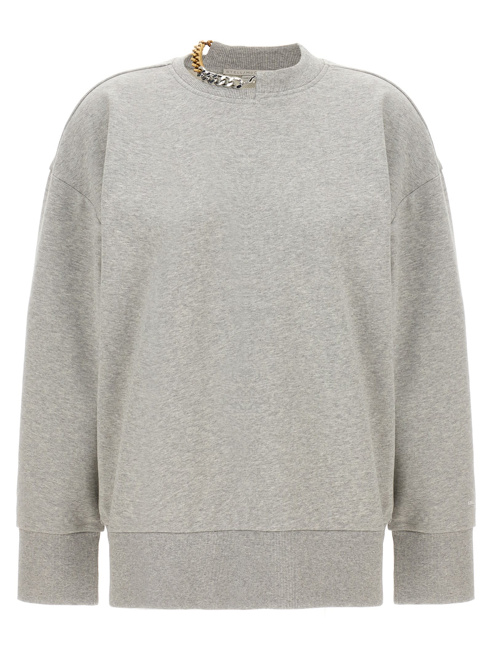 Shop Stella Mccartney Chain Sweatshirt