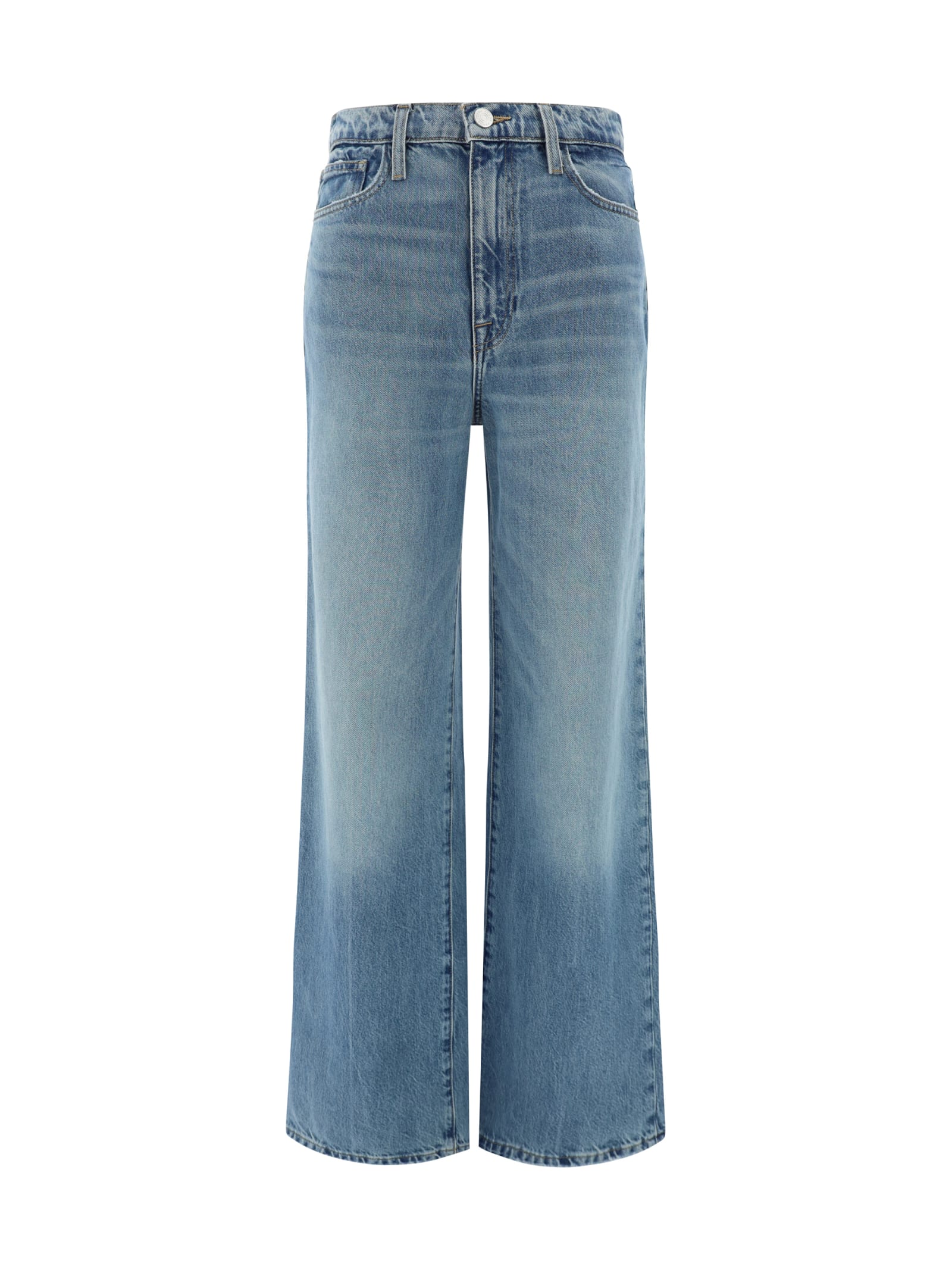Shop Frame Jeans In Vrbl Varsity Blues