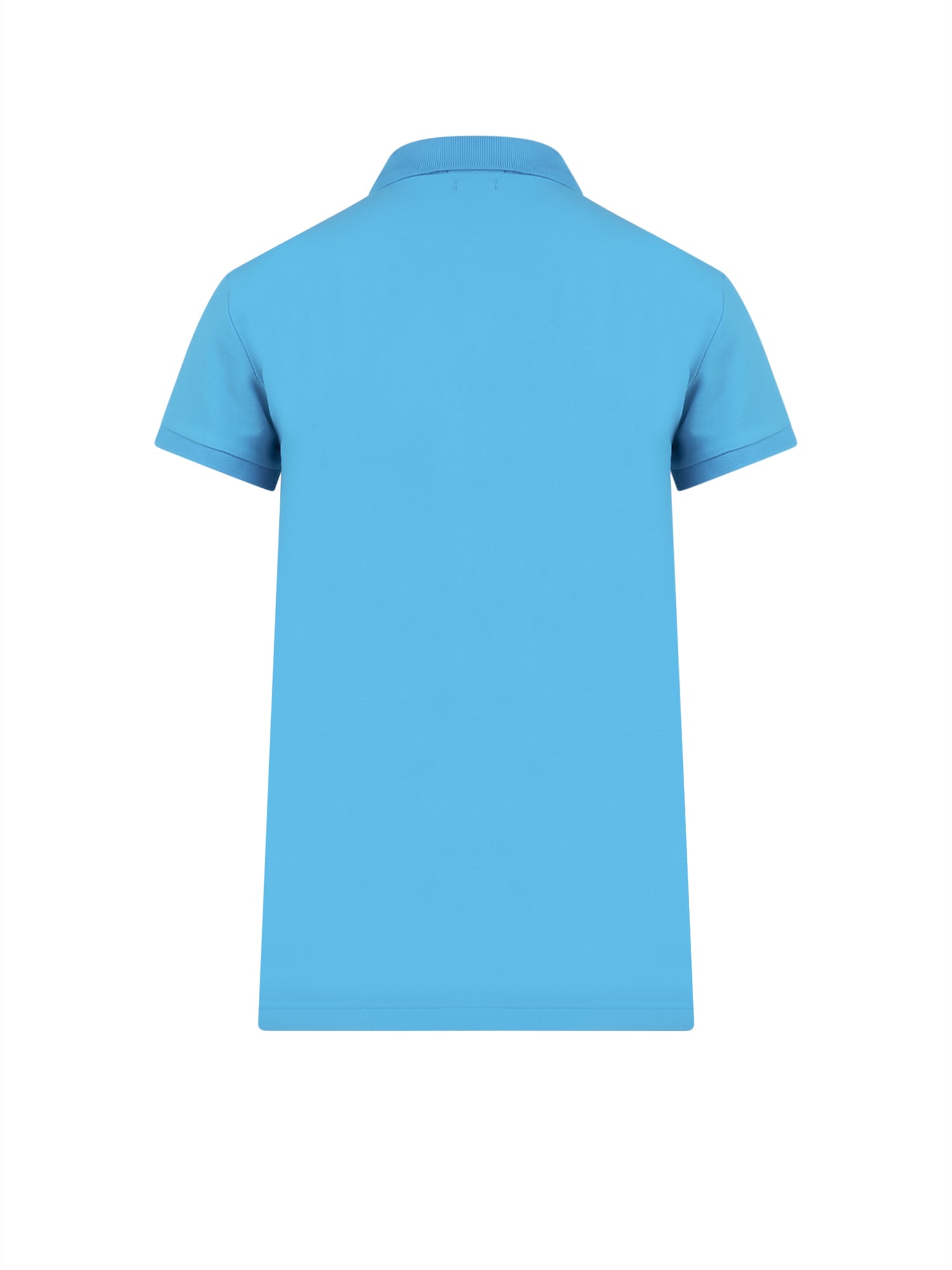 Polo Ralph Lauren Logo-embroidered Short-sleeved Polo Shirt In Blue
