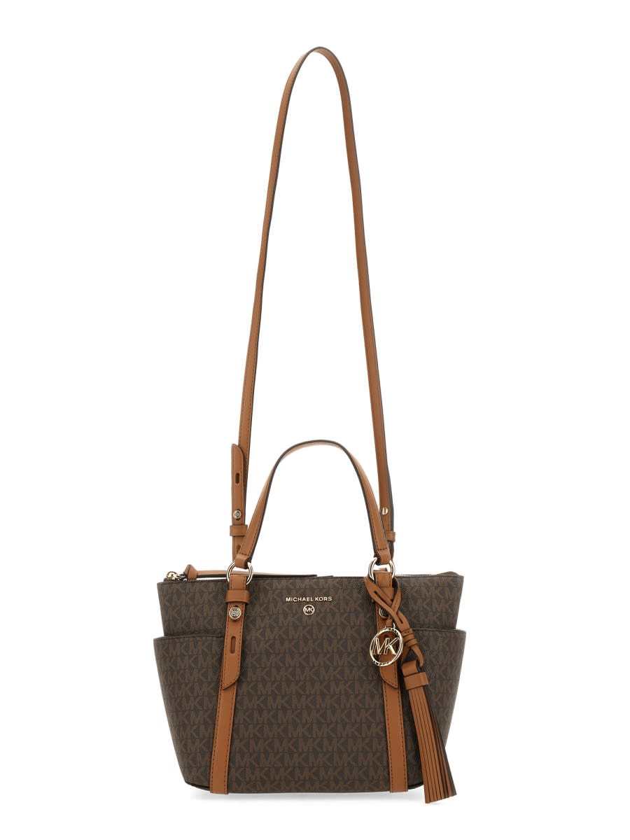 Shop Michael Kors Small Sullivan Tote Bag In Brown