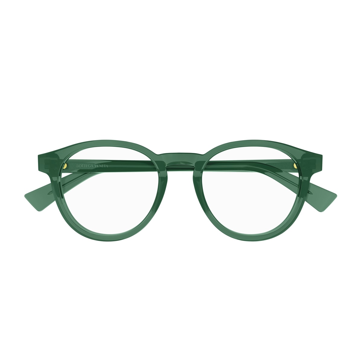 Bottega Veneta Bv1225o Linea New Classic 006 Green Trasparent Glasses