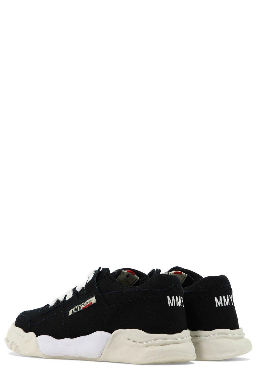 Shop Miharayasuhiro Parker Low-top Sneakers In Black