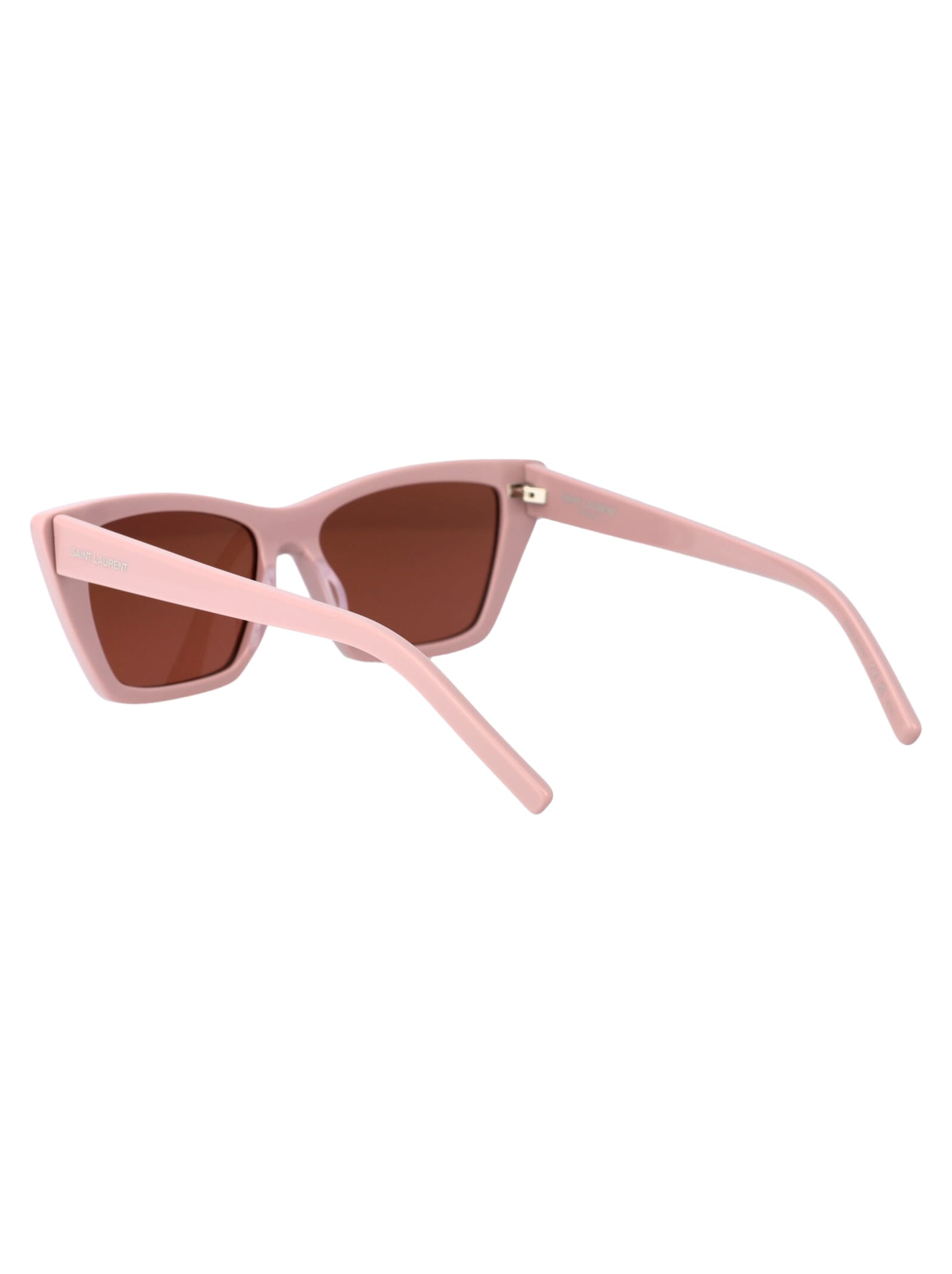 Saint Laurent Brown Cat Eye Ladies Sunglasses Sl 276 Mica 058 55 In Multi