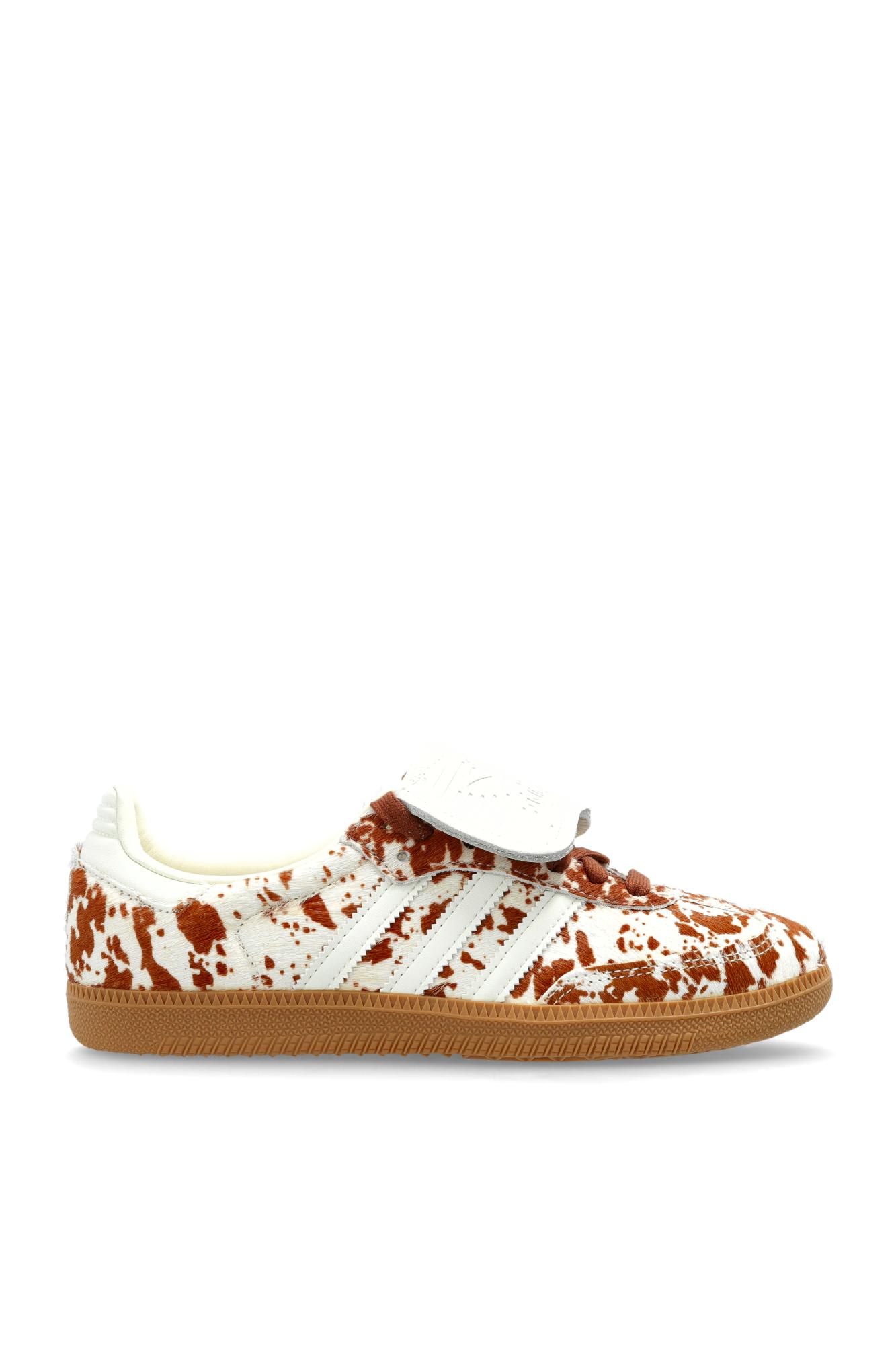 Adidas Originals Samba Lt Leather Sneakers In Animal Print