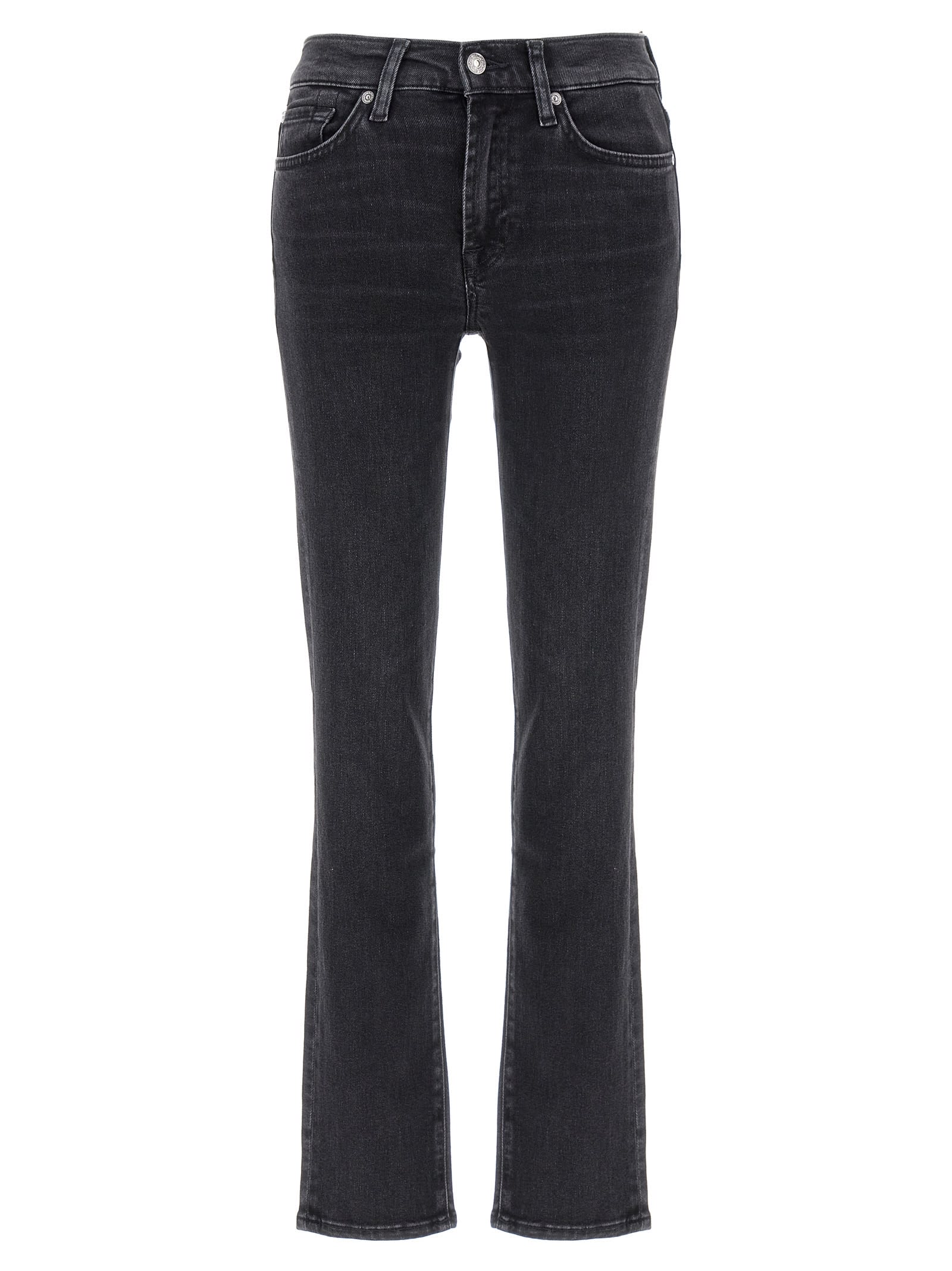 Shop 7 For All Mankind Roxanne Jeans In Black