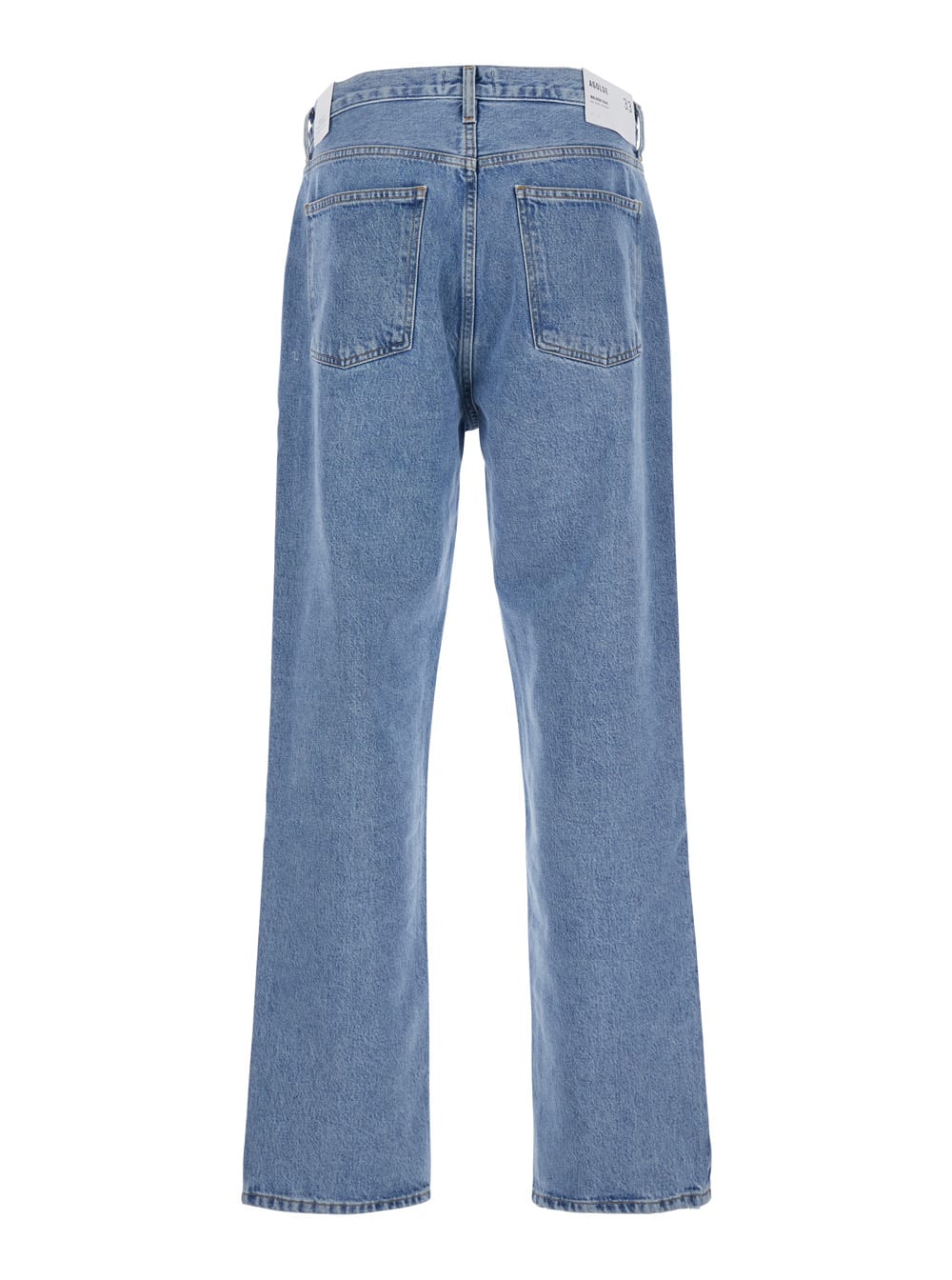 Agolde Black Waldon Jeans In Blue