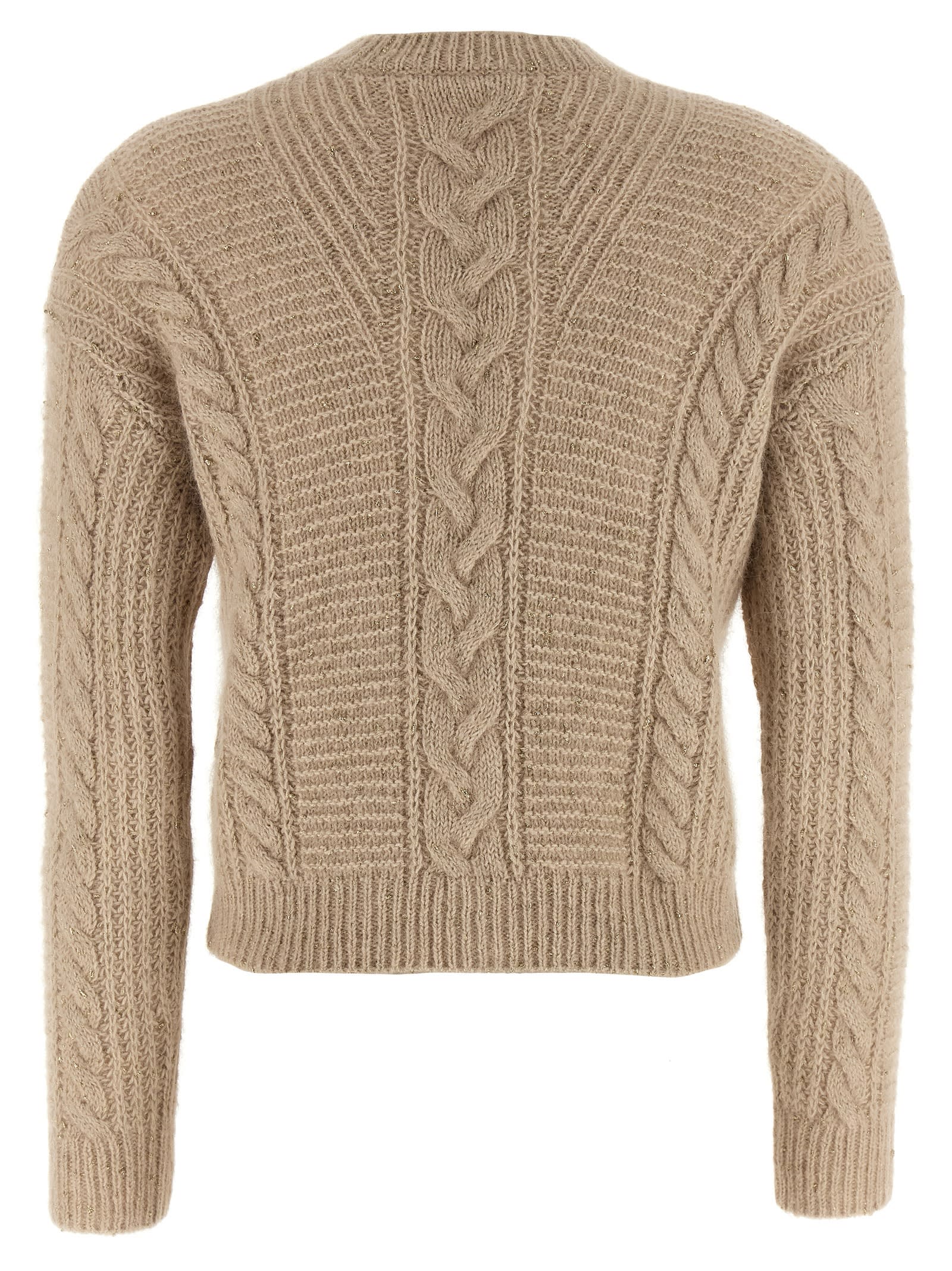 Max Mara Crasso Sweater In Brown