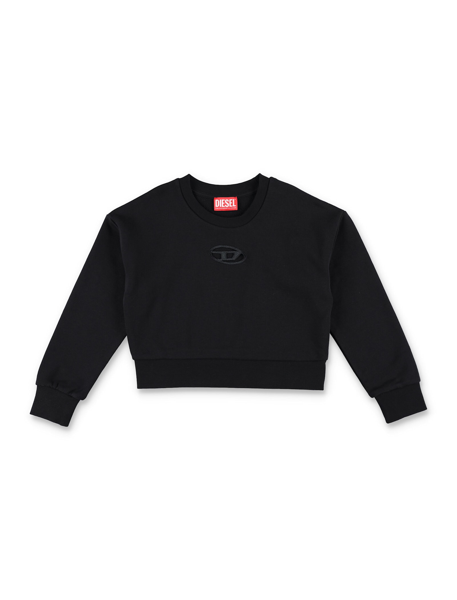 Diesel Kid - Straslium Sweatshirt In Black