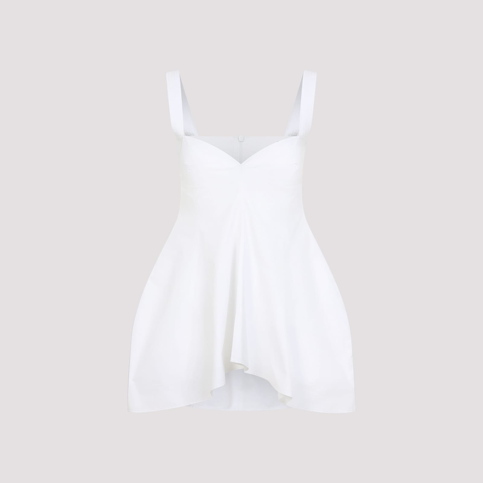 Shop Carven Bl223 Sleeveless Blouse Top In White